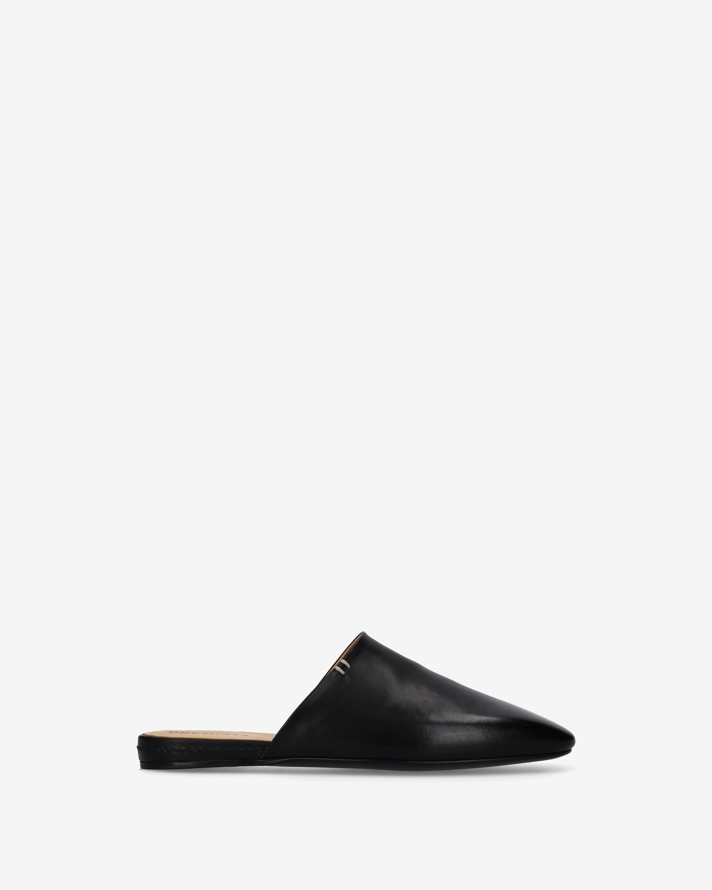 Premiata Black Leather Mules mules cuir noir