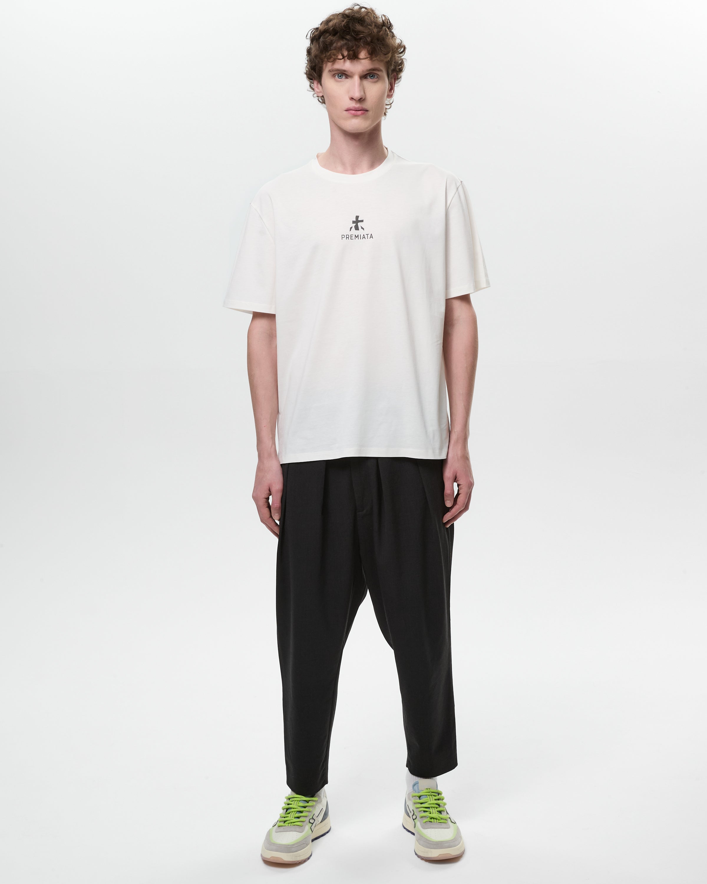 Premiata T-shirt coton détails thermocollés homme