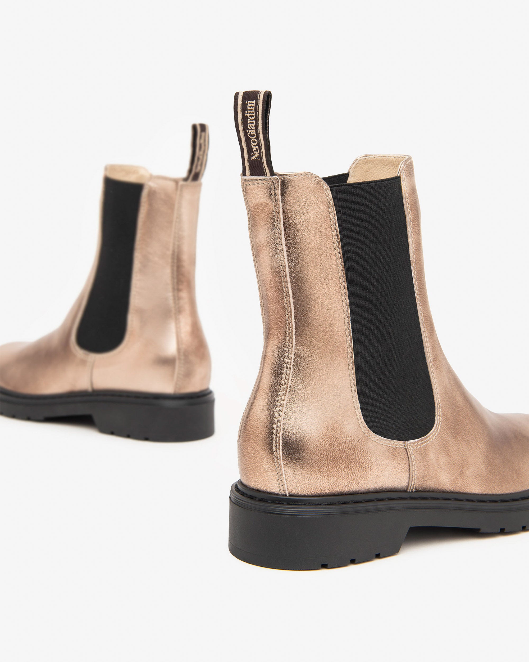 Nero Giardini Chelsea Boots bottines femme cuir