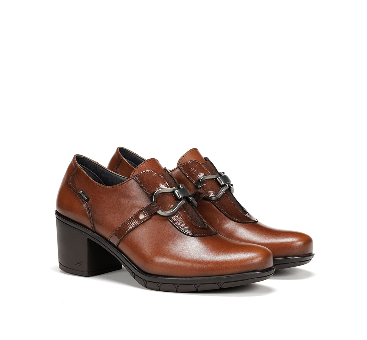 Fluchos Nydia F1806 chaussure marron femme cuir