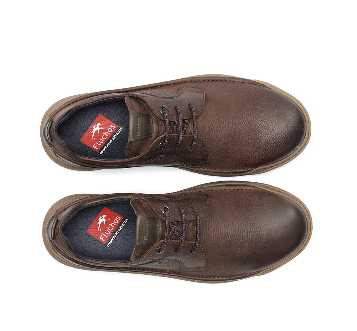 Fluchos Rocky F2033 chaussures homme marron mains libres