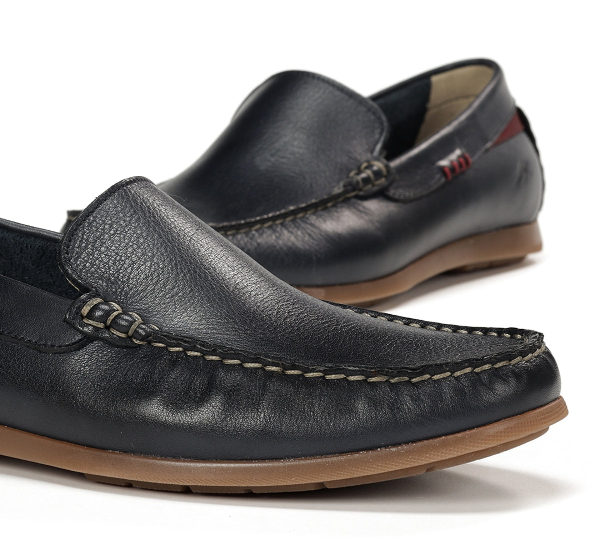 Fluchos Troy F1729 mocassin homme bleu léger polyvalent