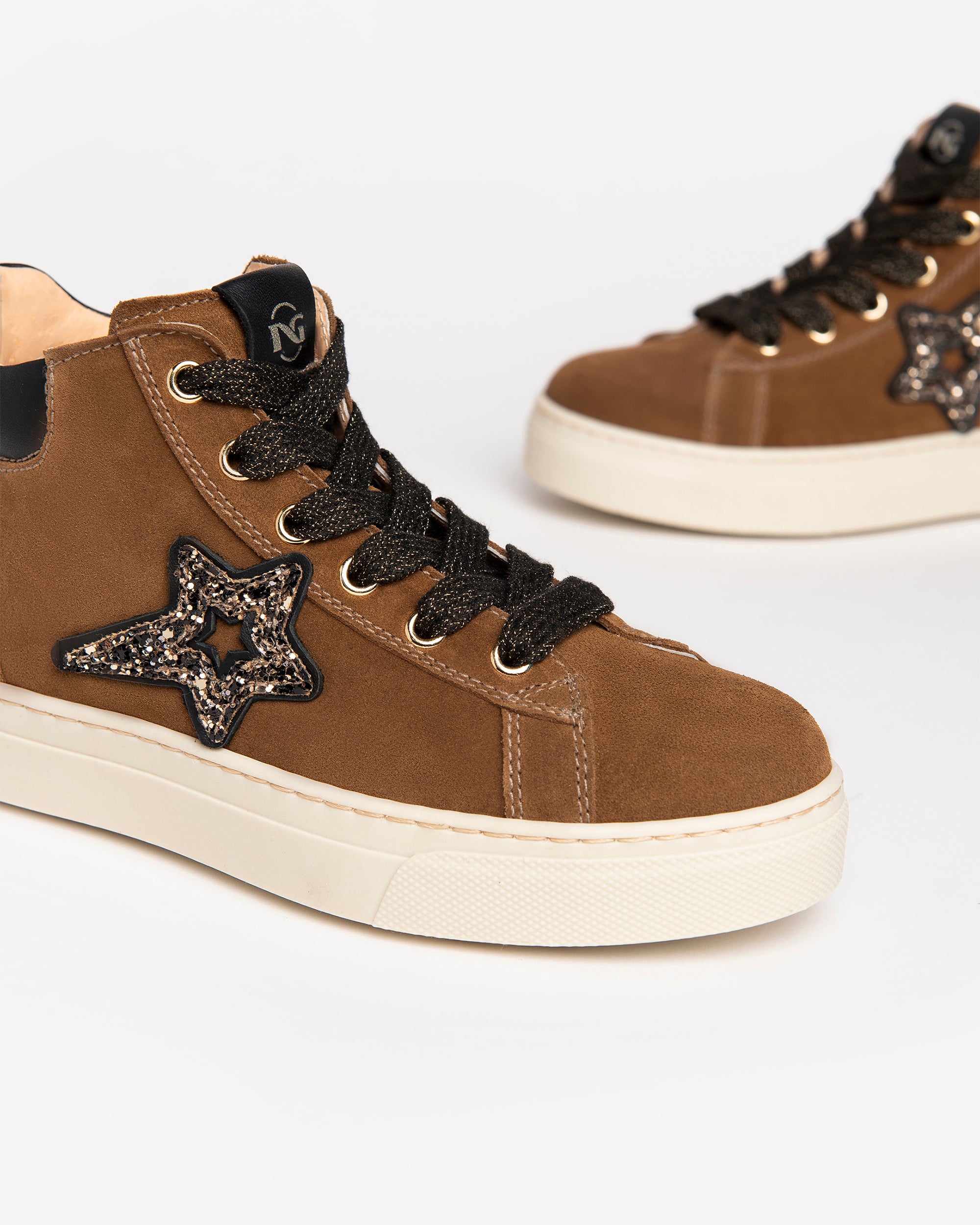 Nero Giardini Sneakers baskets fille daim cuir