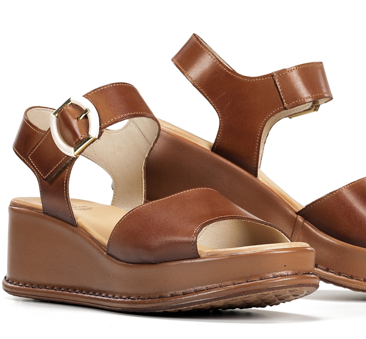 Dorking Windy D9649 Sandales Marron Femme Cuir