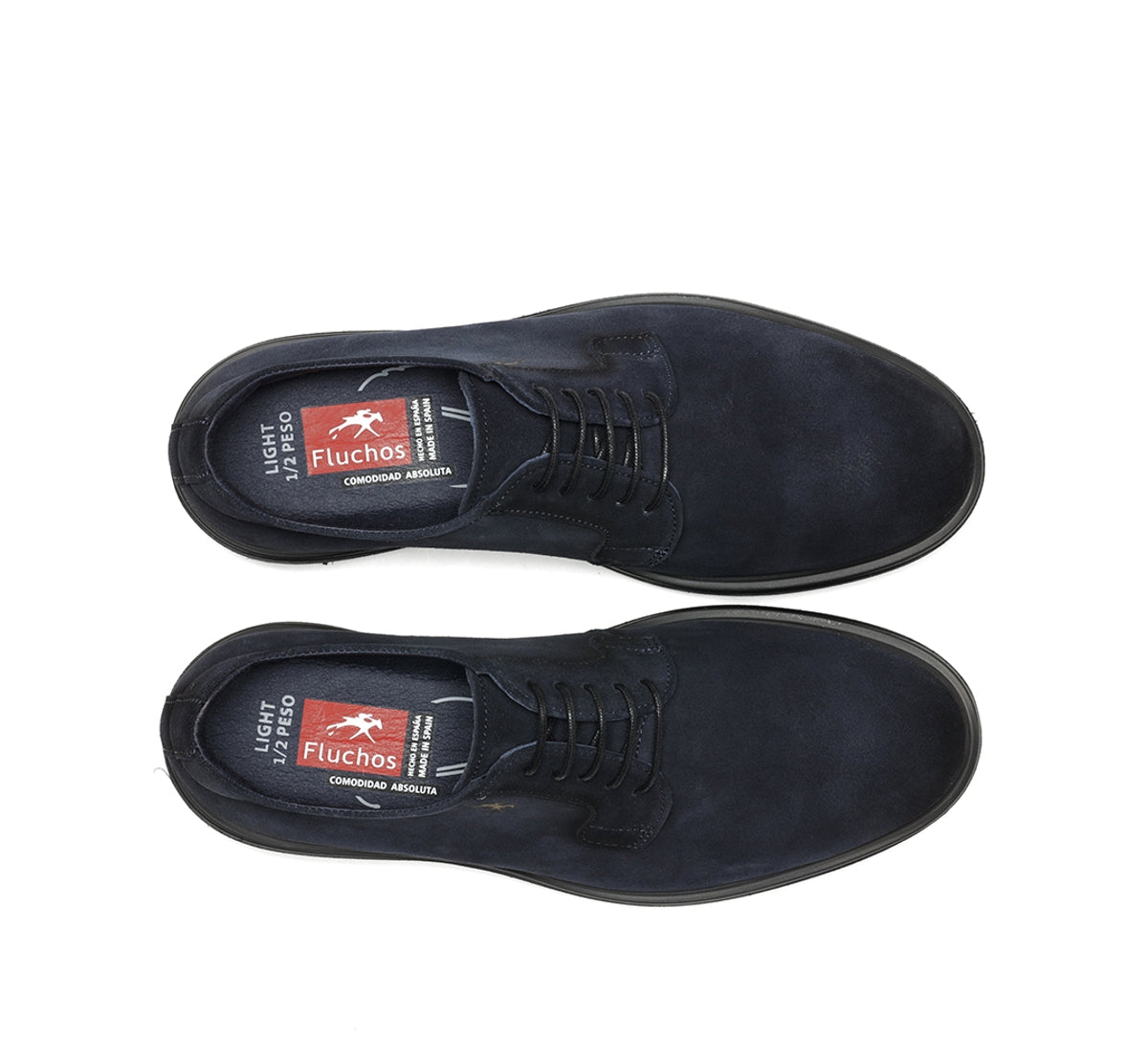 Fluchos Zapatos Belgas F0631 Chaussure Bleu Homme