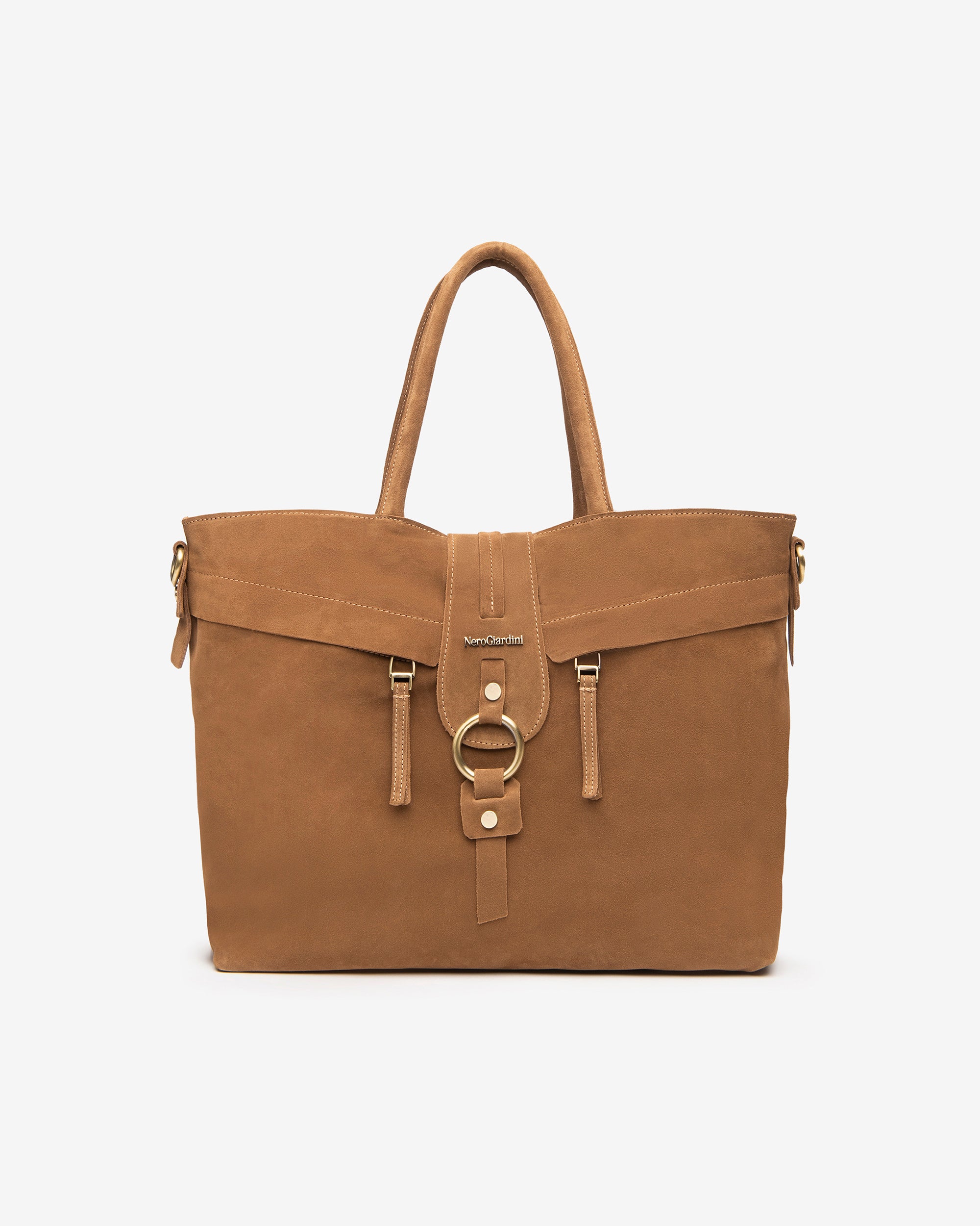 Nero Giardini Bags sac shopping daim femme cuir