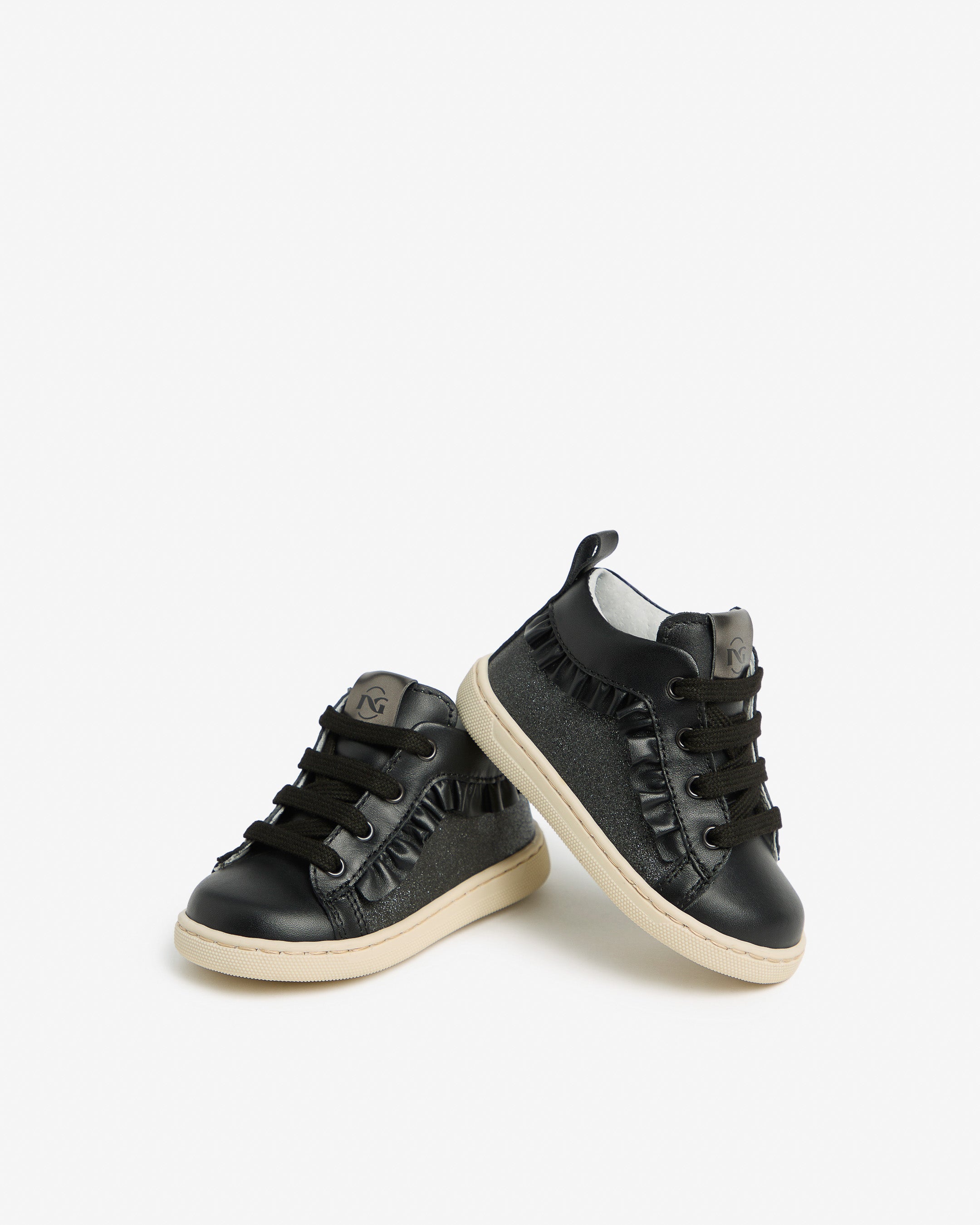 Nero Giardini Sneakers baskets fille cuir tissu