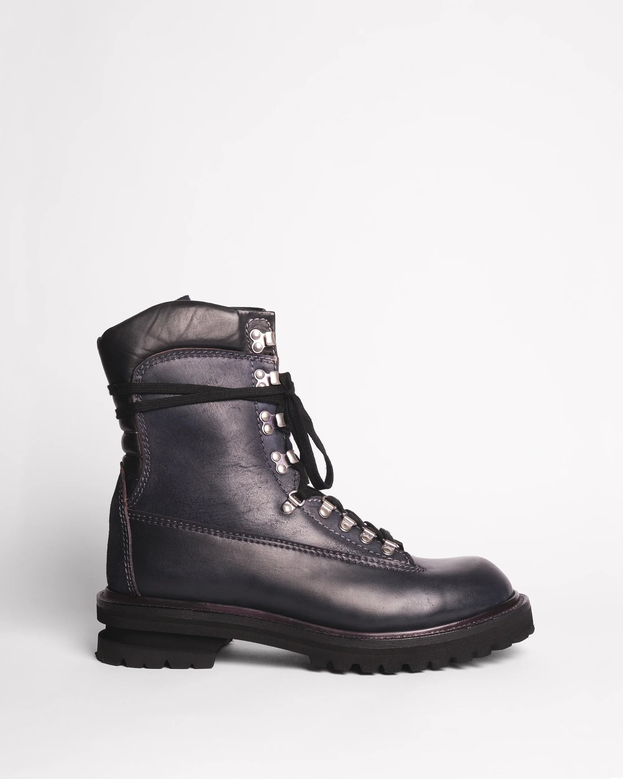 Premiata 004 boots homme cuir cordovan