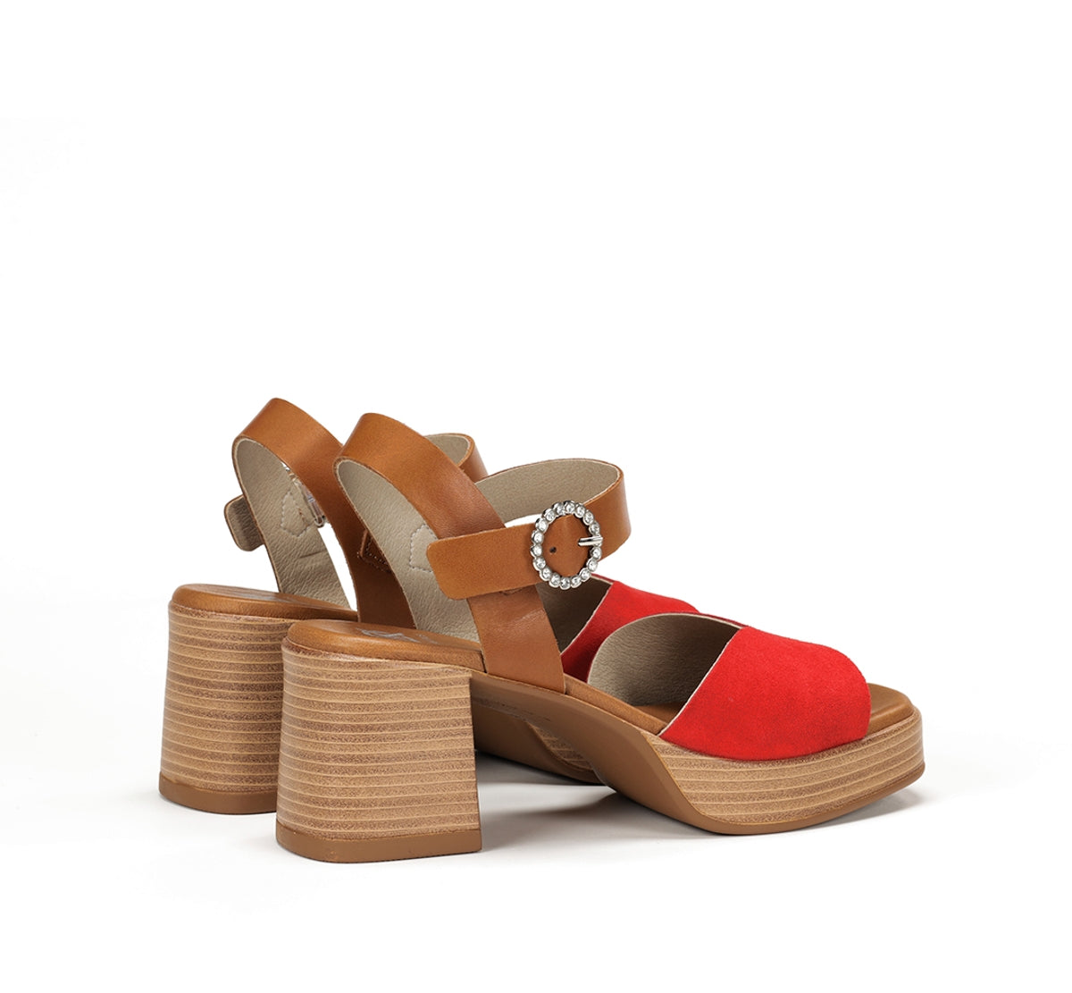 Dorking Diamond D9283 sandales rouge femme talon