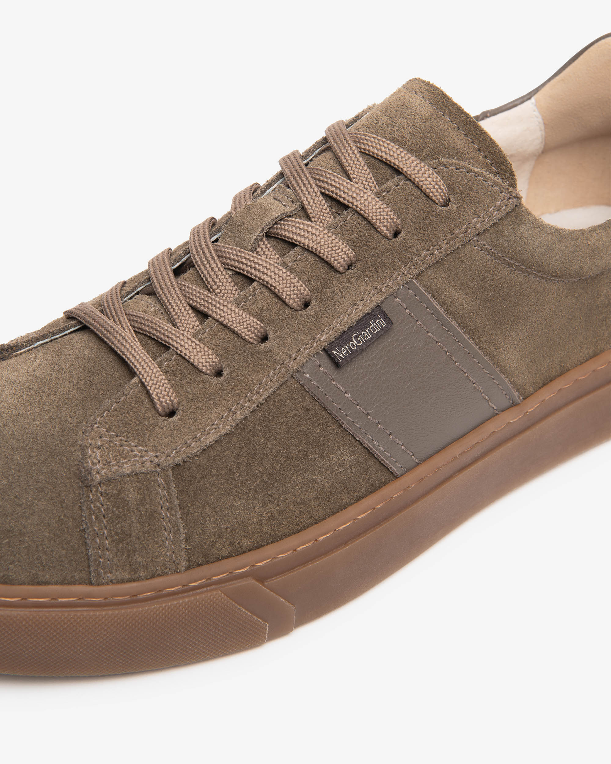 Nero Giardini Sneakers baskets cuir daim homme pointure 42