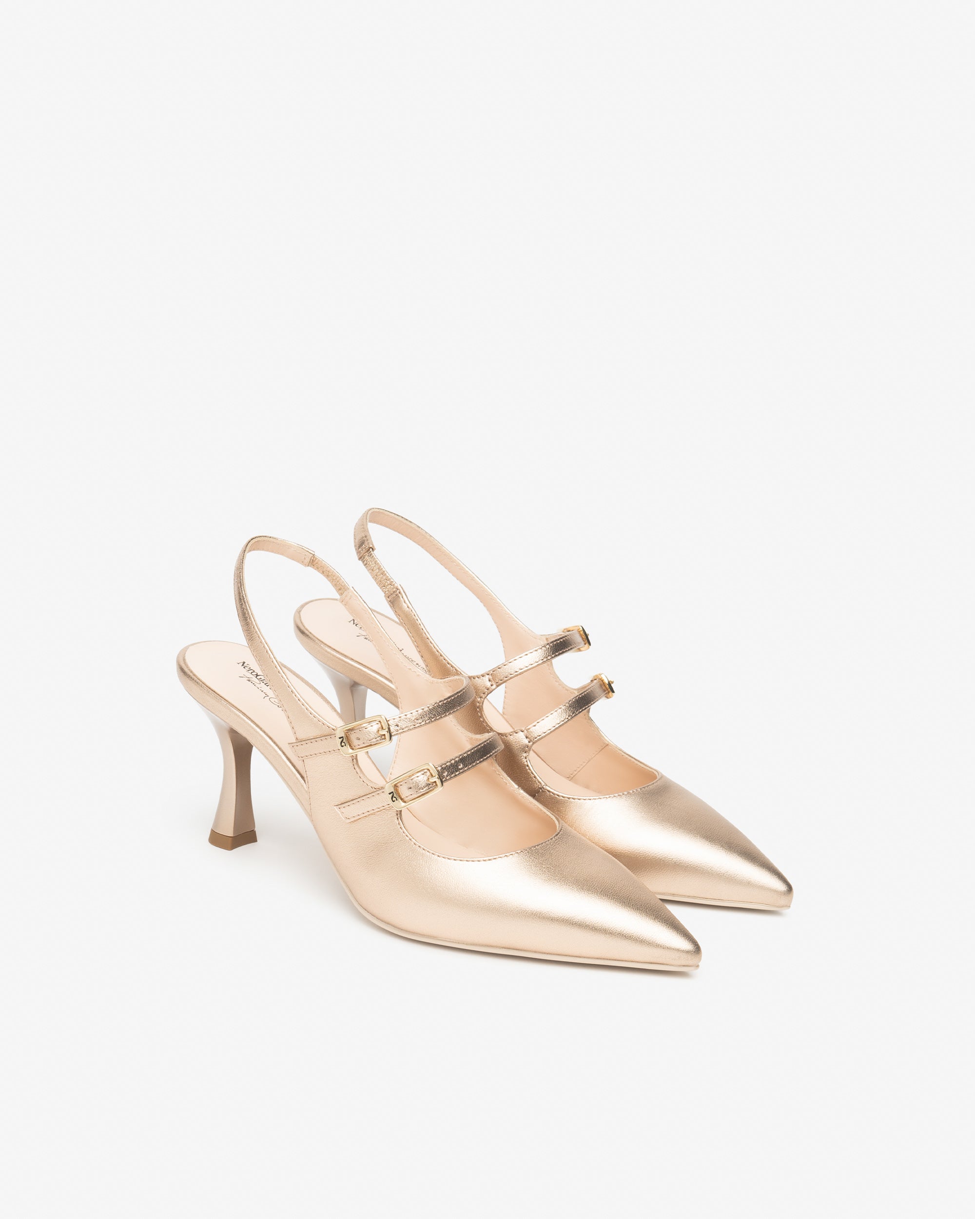 Nero Giardini Slingback escarpins cuir femme cérémonie