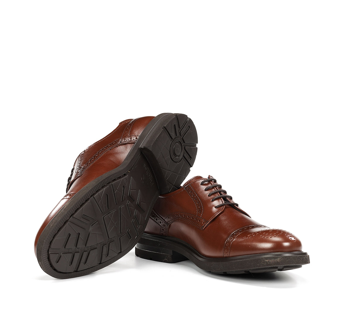 Fluchos Belgas F0629 chaussure homme marron cuir