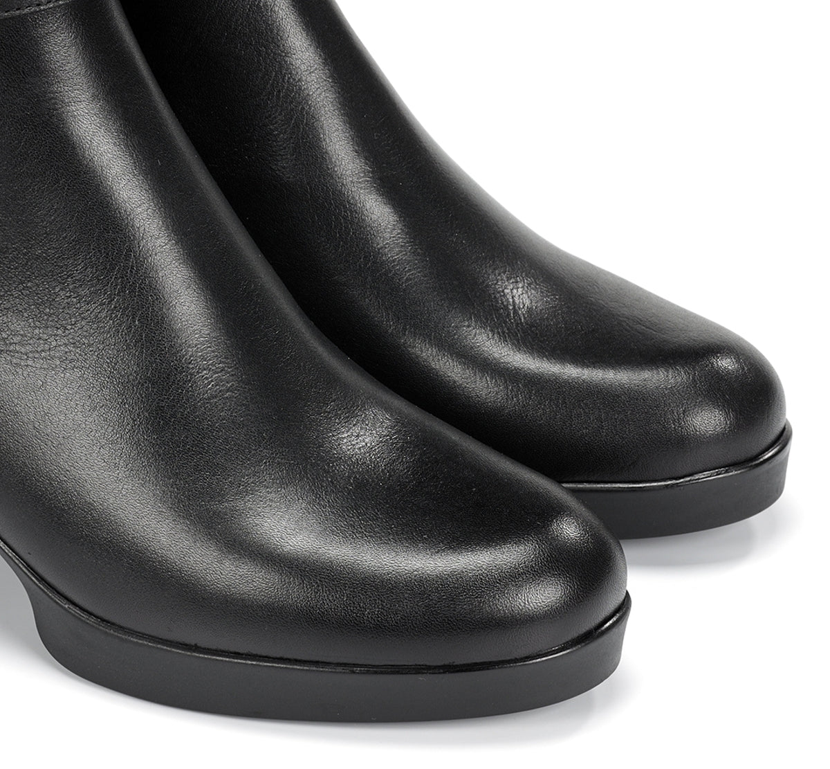 Dorking Elite D9422 Bottine Noire Femme Plateforme