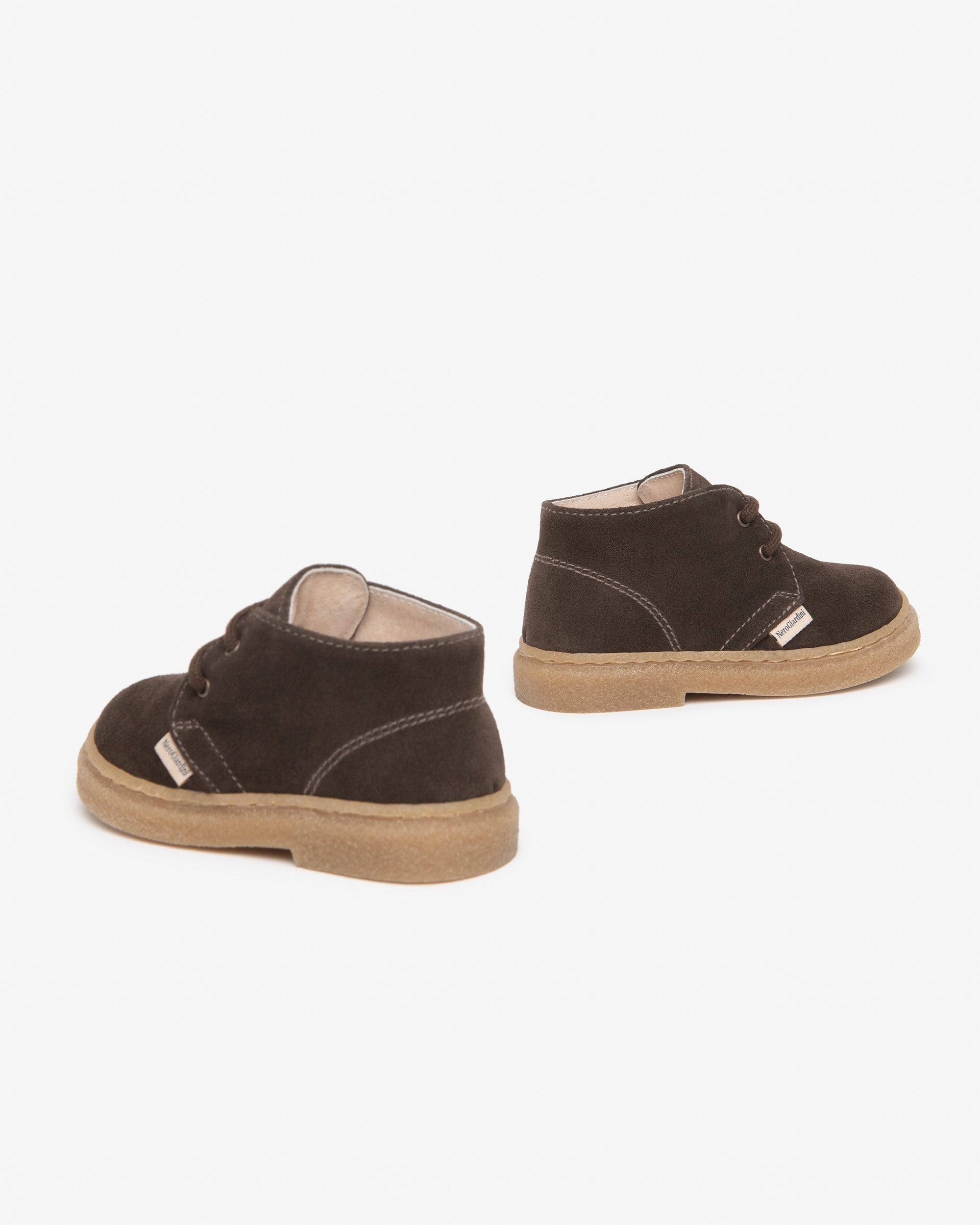 Nero Giardini Boots bottines désert garçon daim