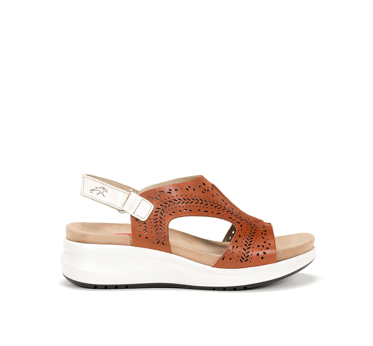 Fluchos Yagon F1481 sandale femme marron cuir