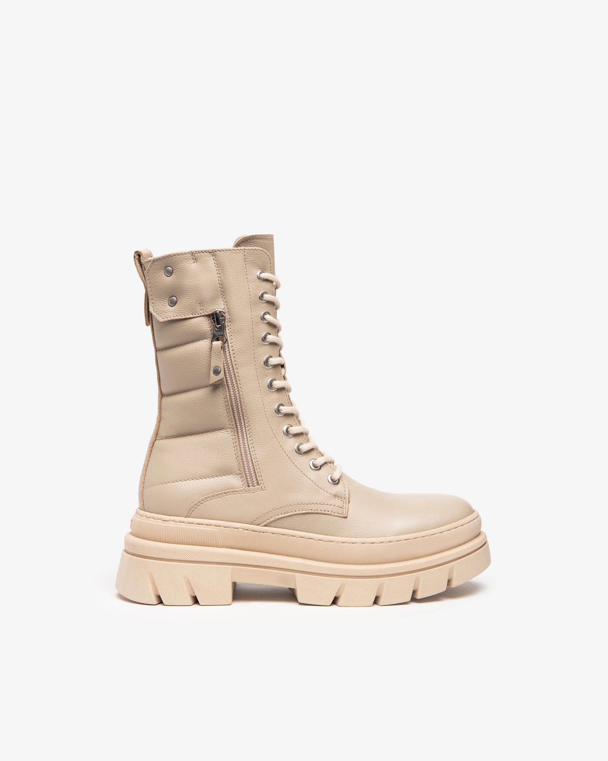 Nero Giardini Combat Boots rangers cuir femme 38