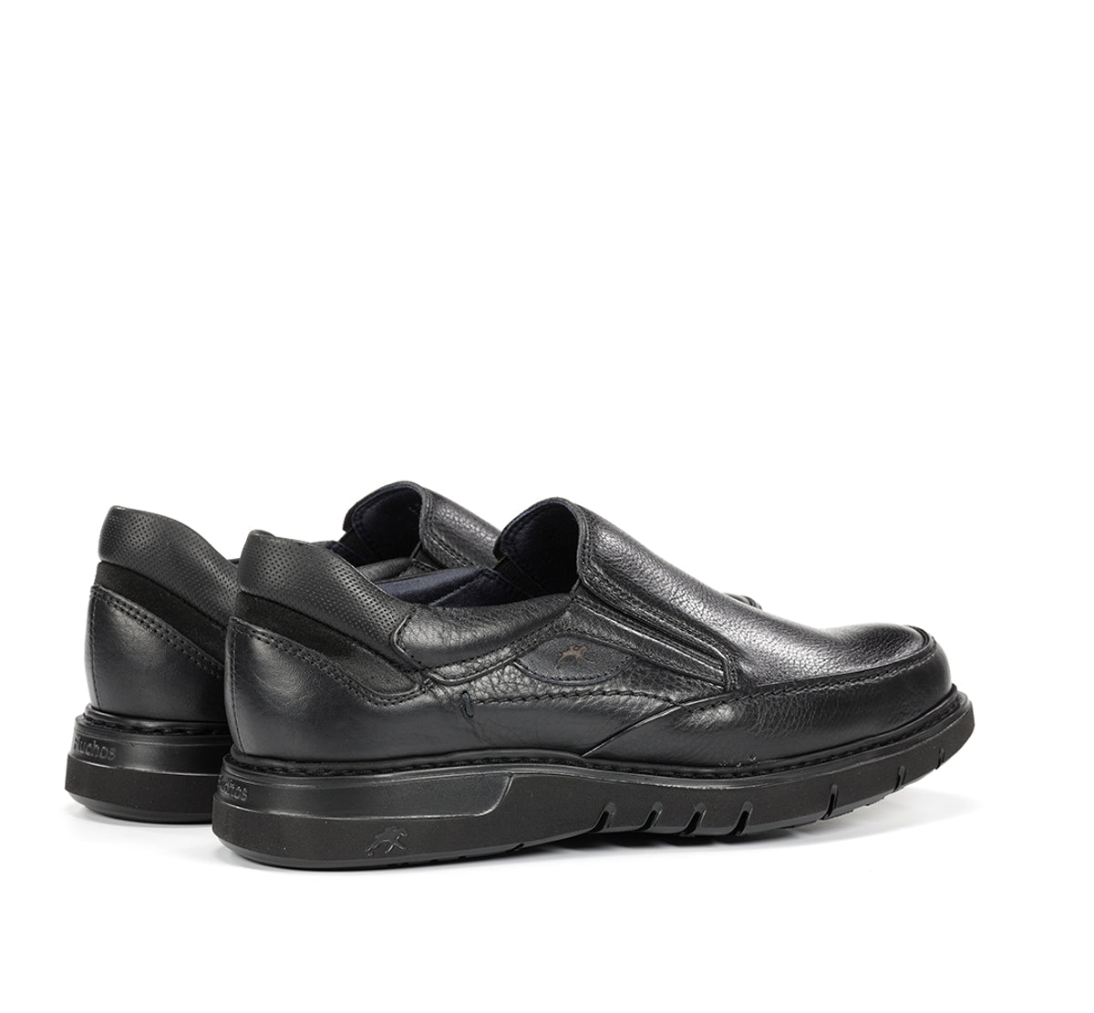 Fluchos Celtic F0249 slip on homme noir cuir