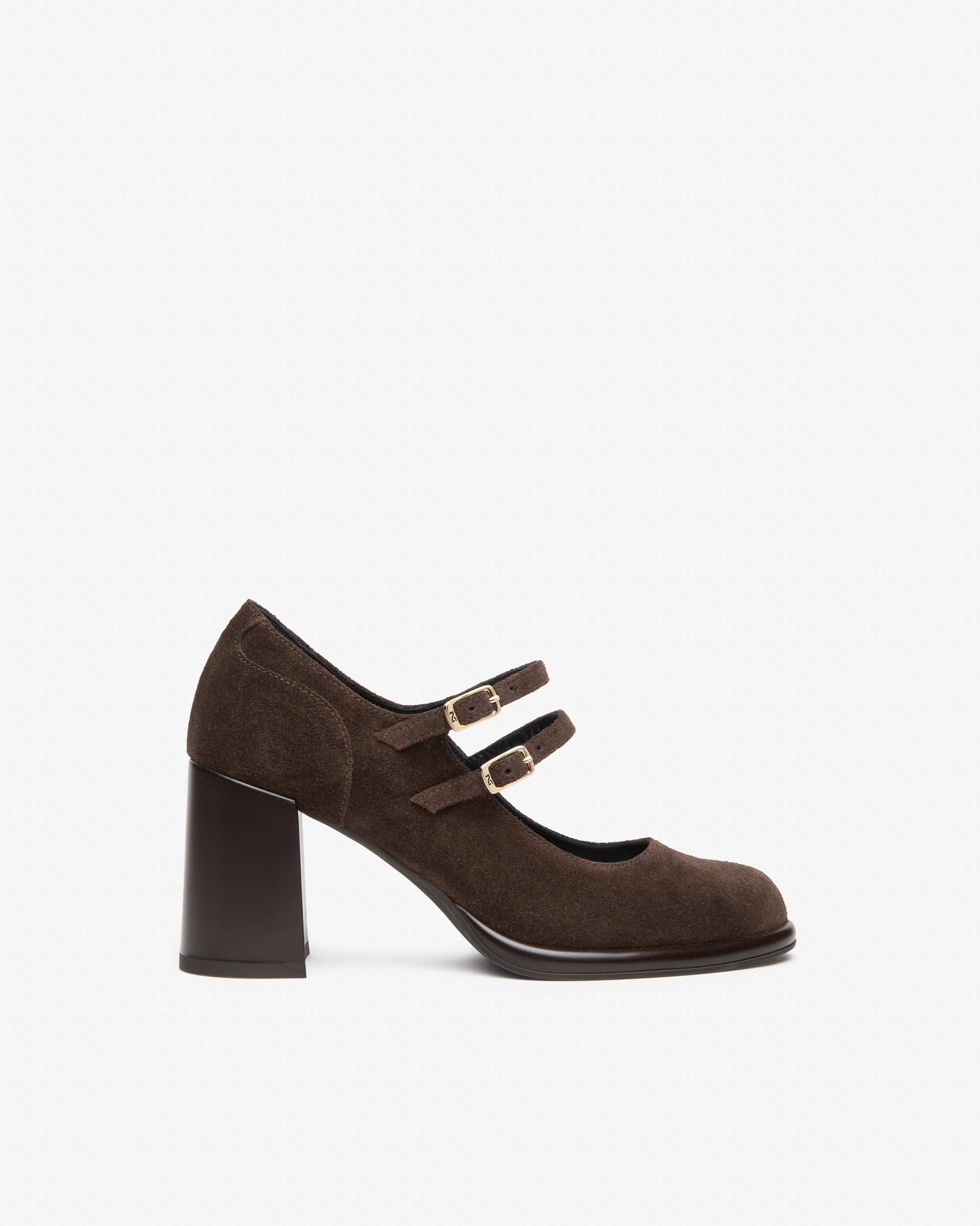 Nero Giardini Mary Jane babies daim talon 80 femme