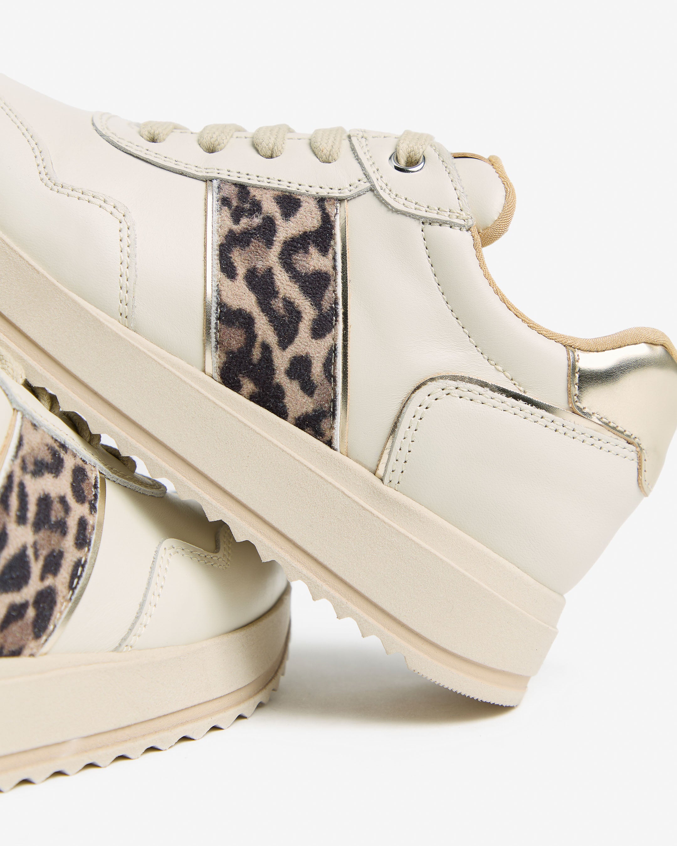Nero Giardini Sneakers baskets cuir ado fille tissu