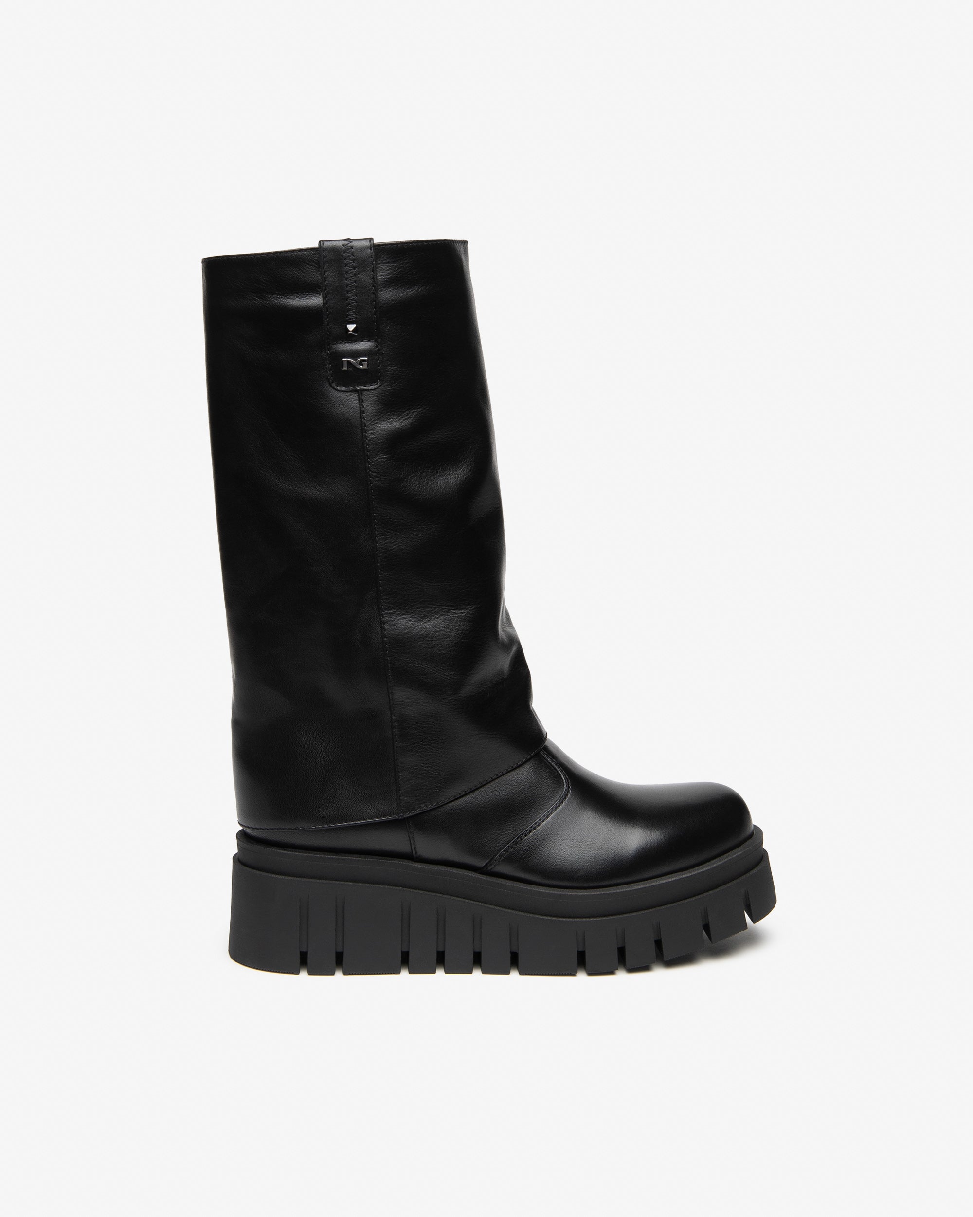 Nero Giardini Boots Bottes Cuir Femme Plateforme 55 mm