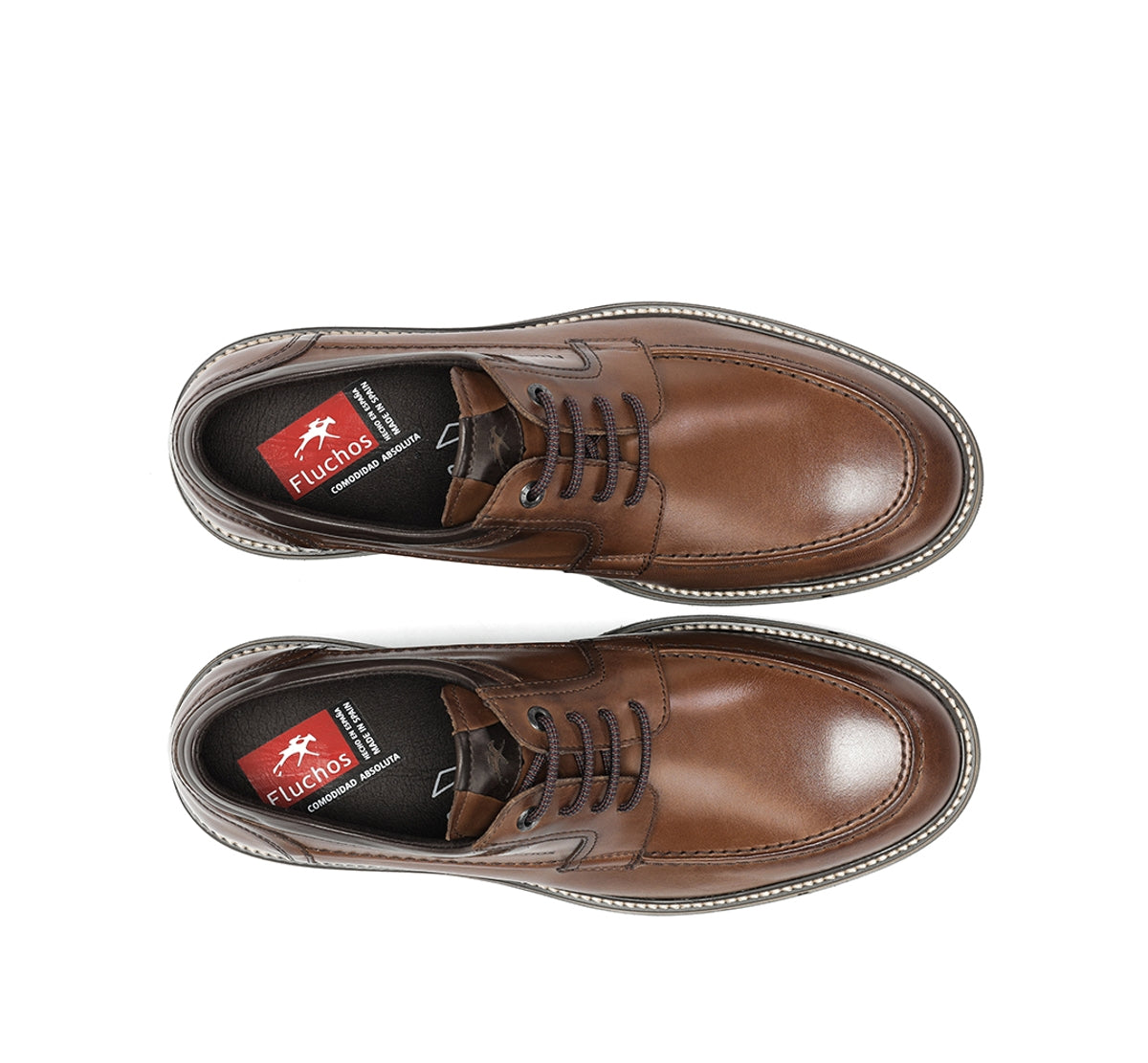 Fluchos Buggy F2320 chaussures homme marron cuir