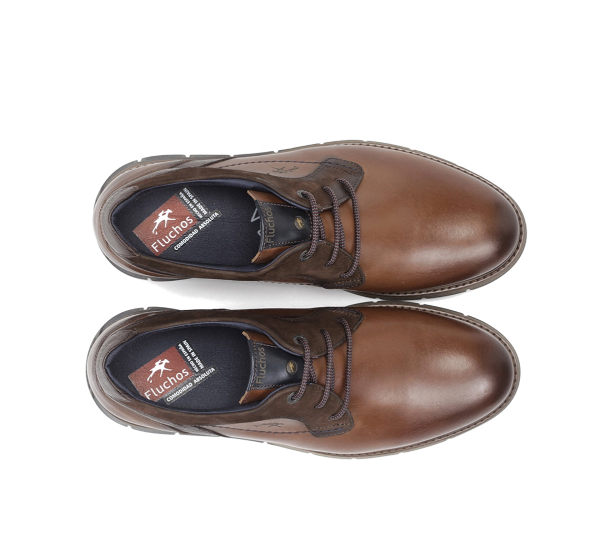 Fluchos Kiro F0979 chaussures homme marron confort