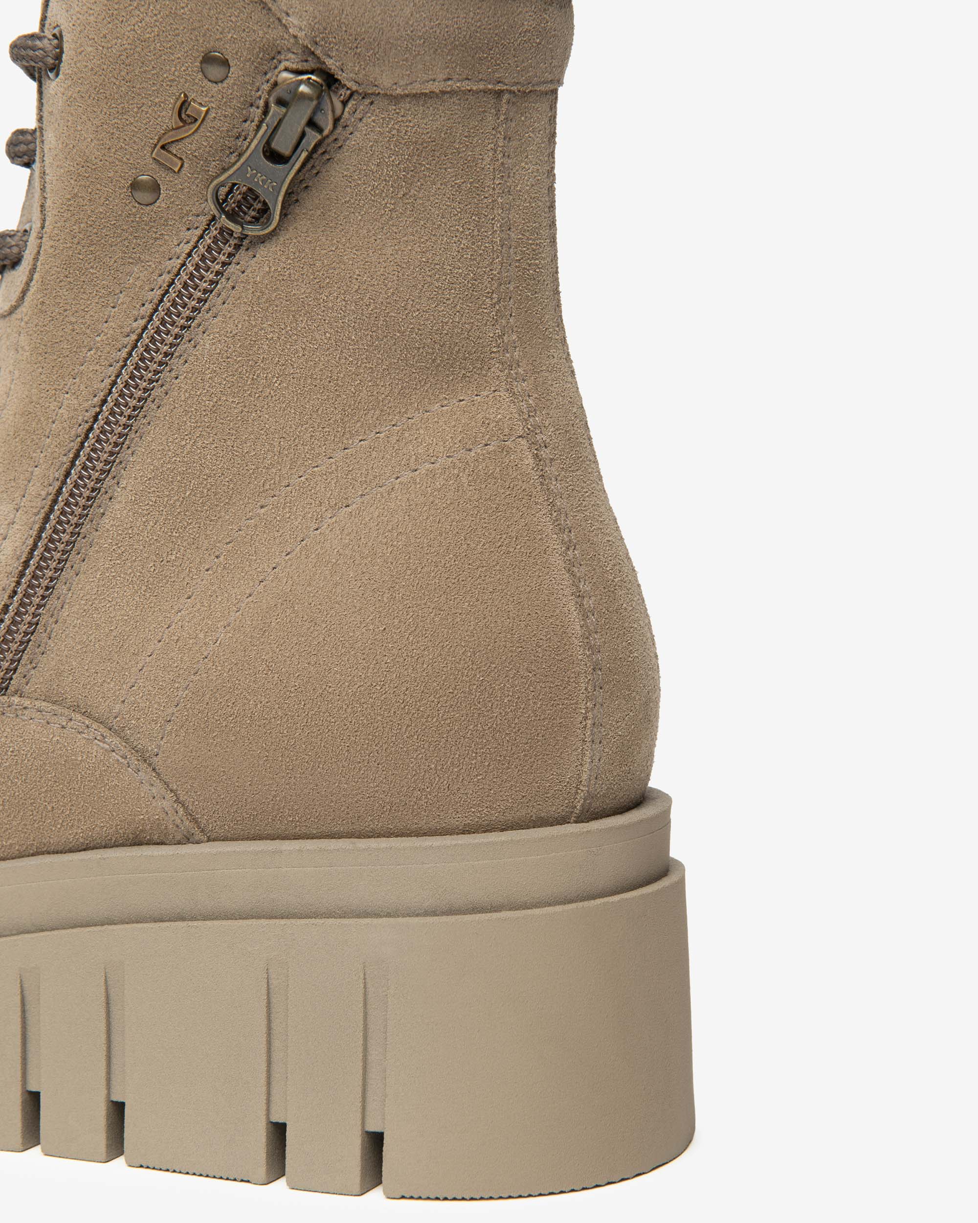 Nero Giardini Combat Boots rangers daim femme hiver