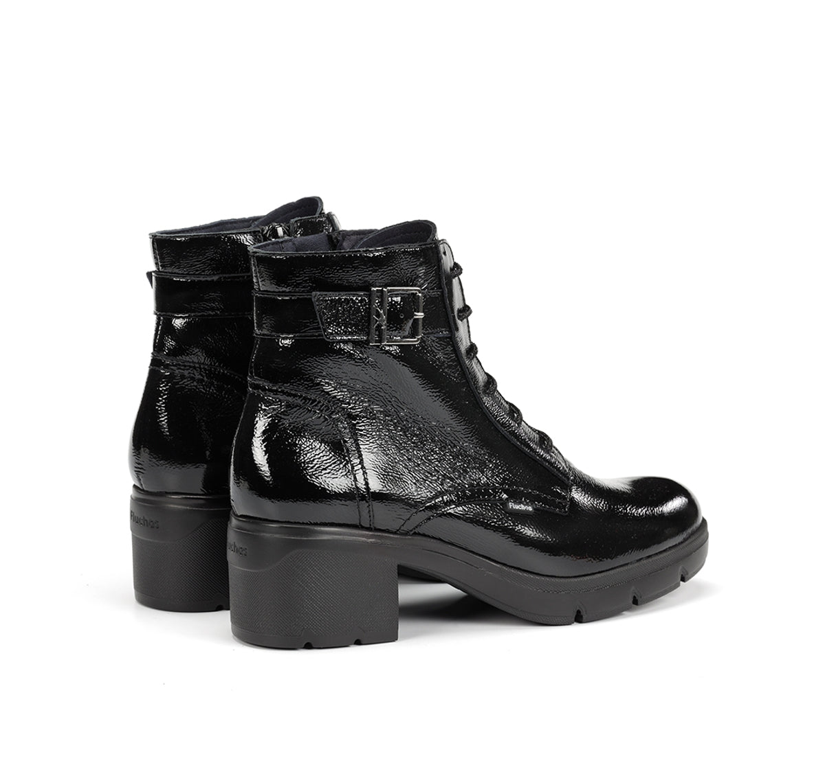 Fluchos Fugaz F2107 bottines noir confort talon