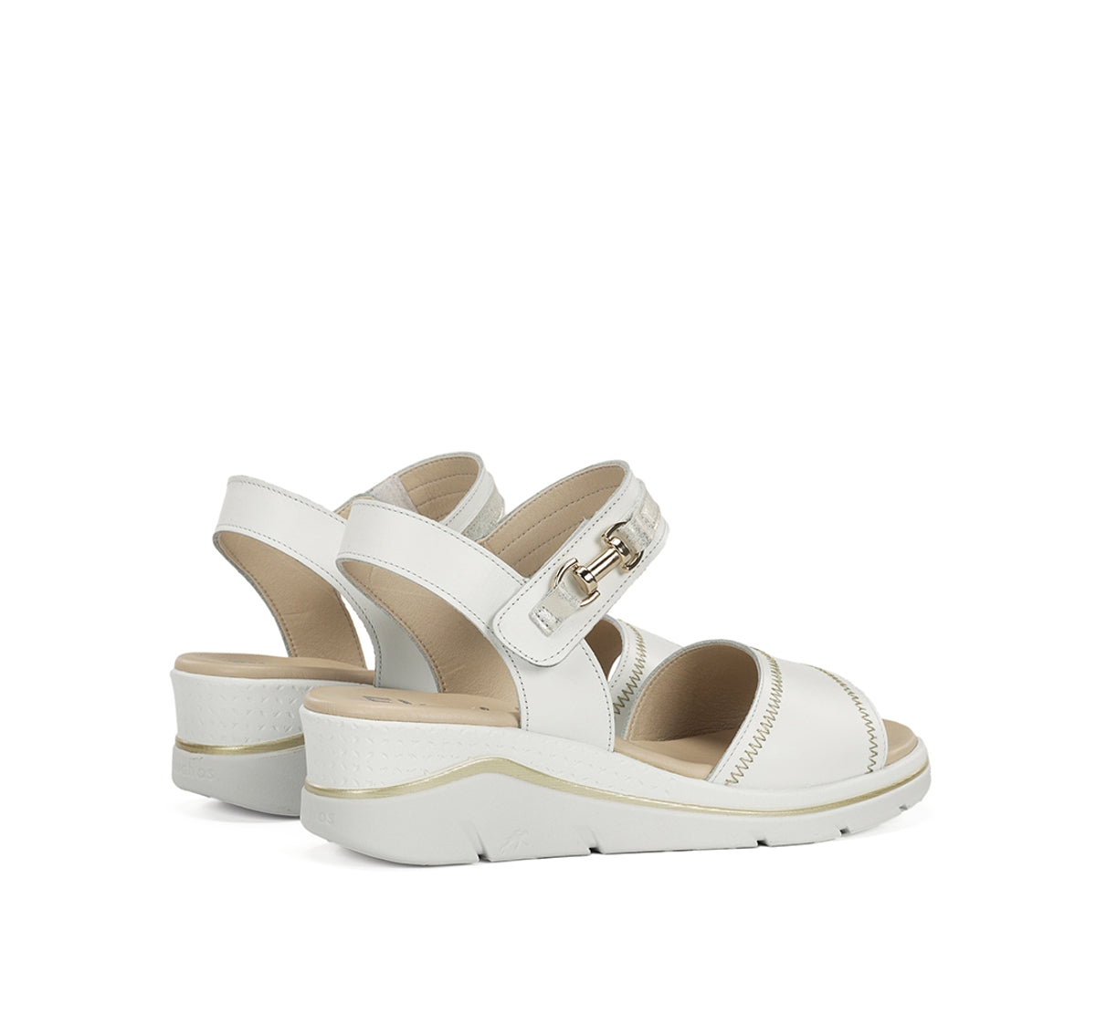 Fluchos Fire F2427 sandale femme blanche cuir
