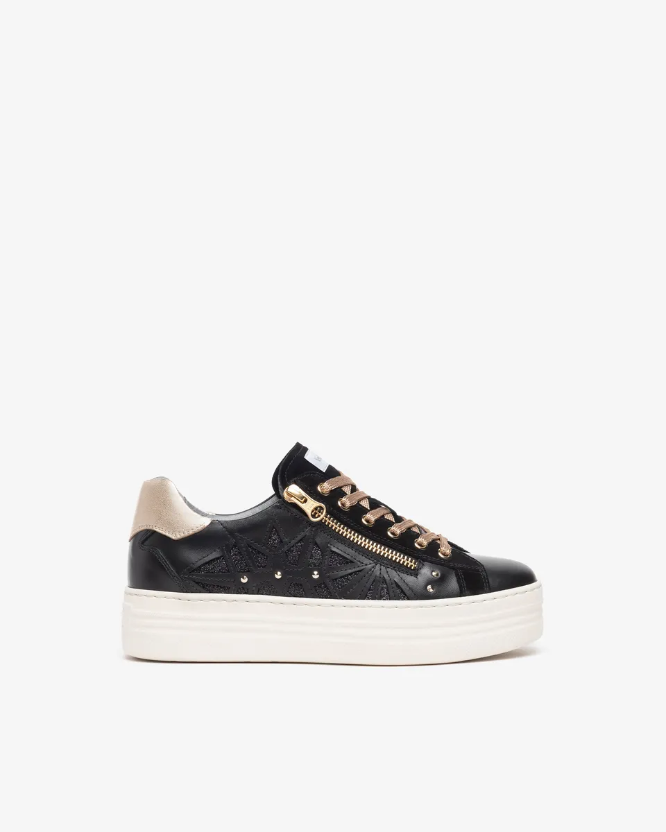 Nero Giardini Sneakers Cuir Daim Femme 38