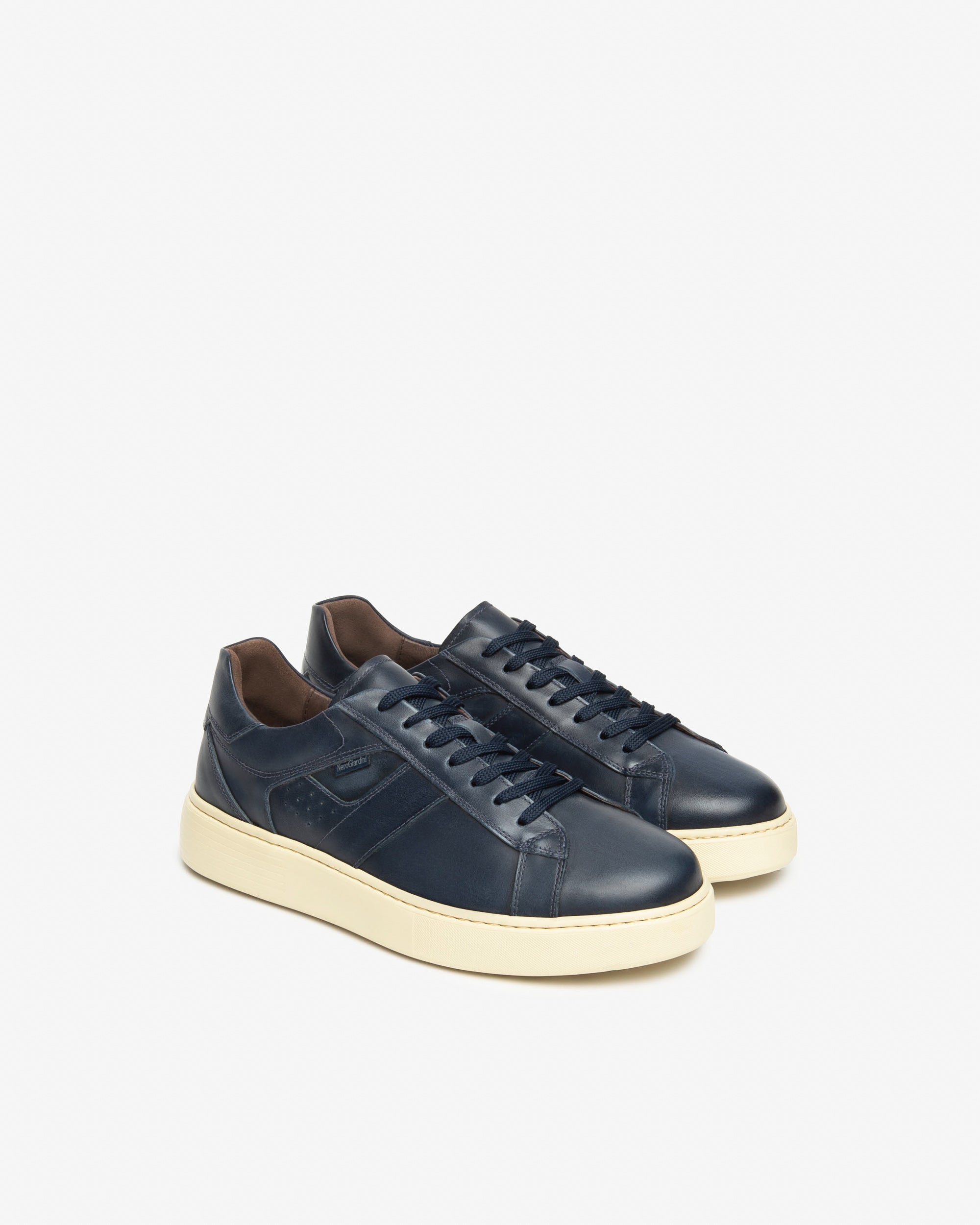 Nero Giardini Sneakers baskets cuir homme confort