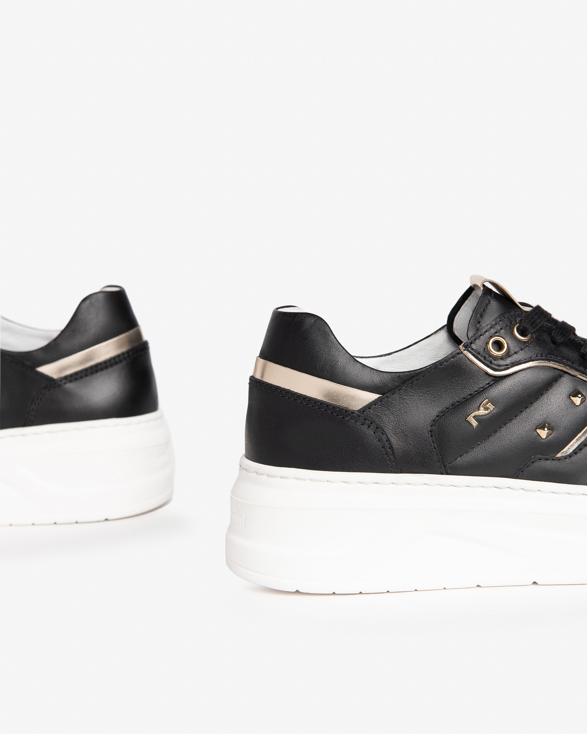 Nero Giardini Sneakers baskets cuir femme semelle DryGo