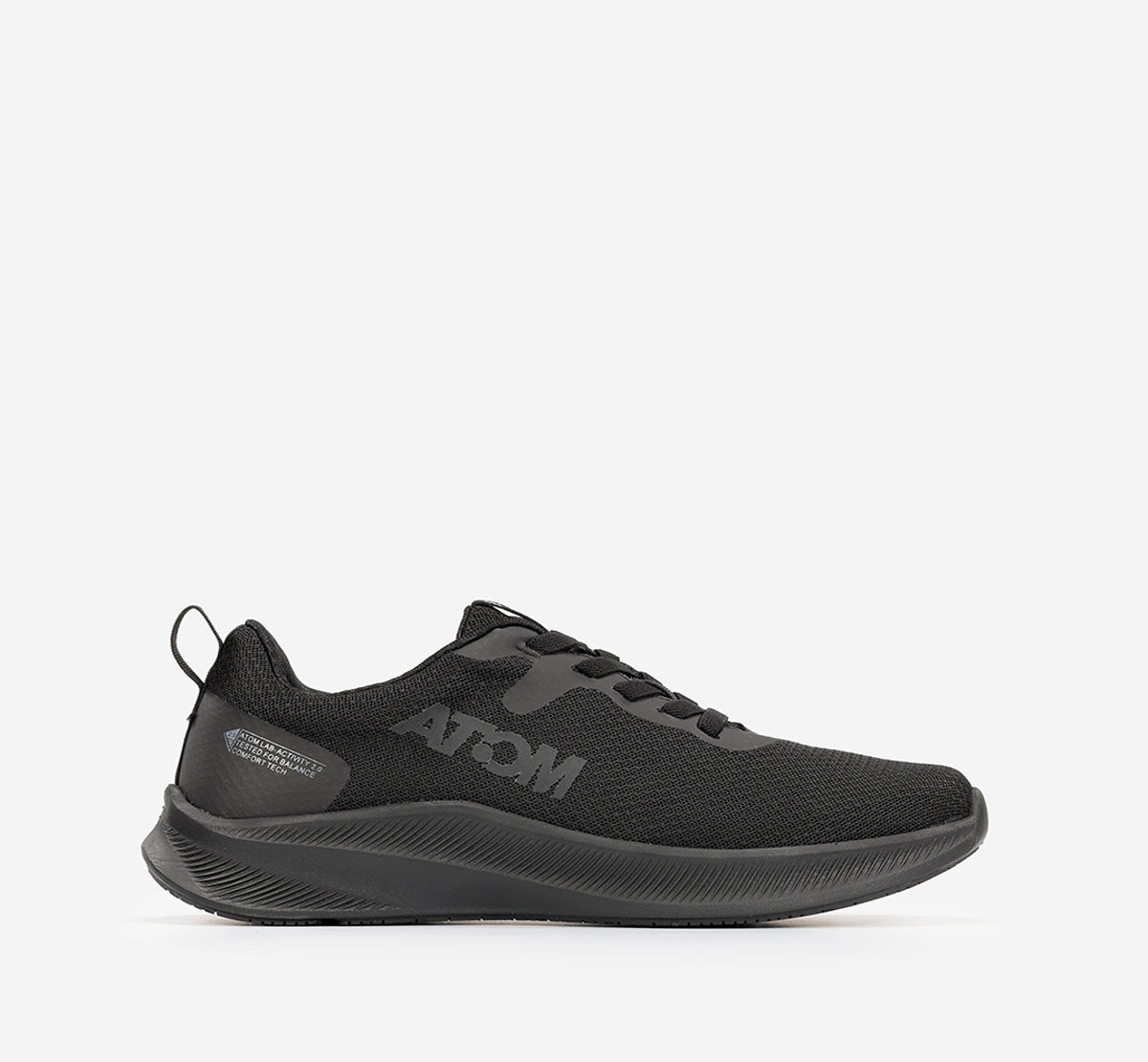 Atom by Fluchos AT127 basket noire homme élastique