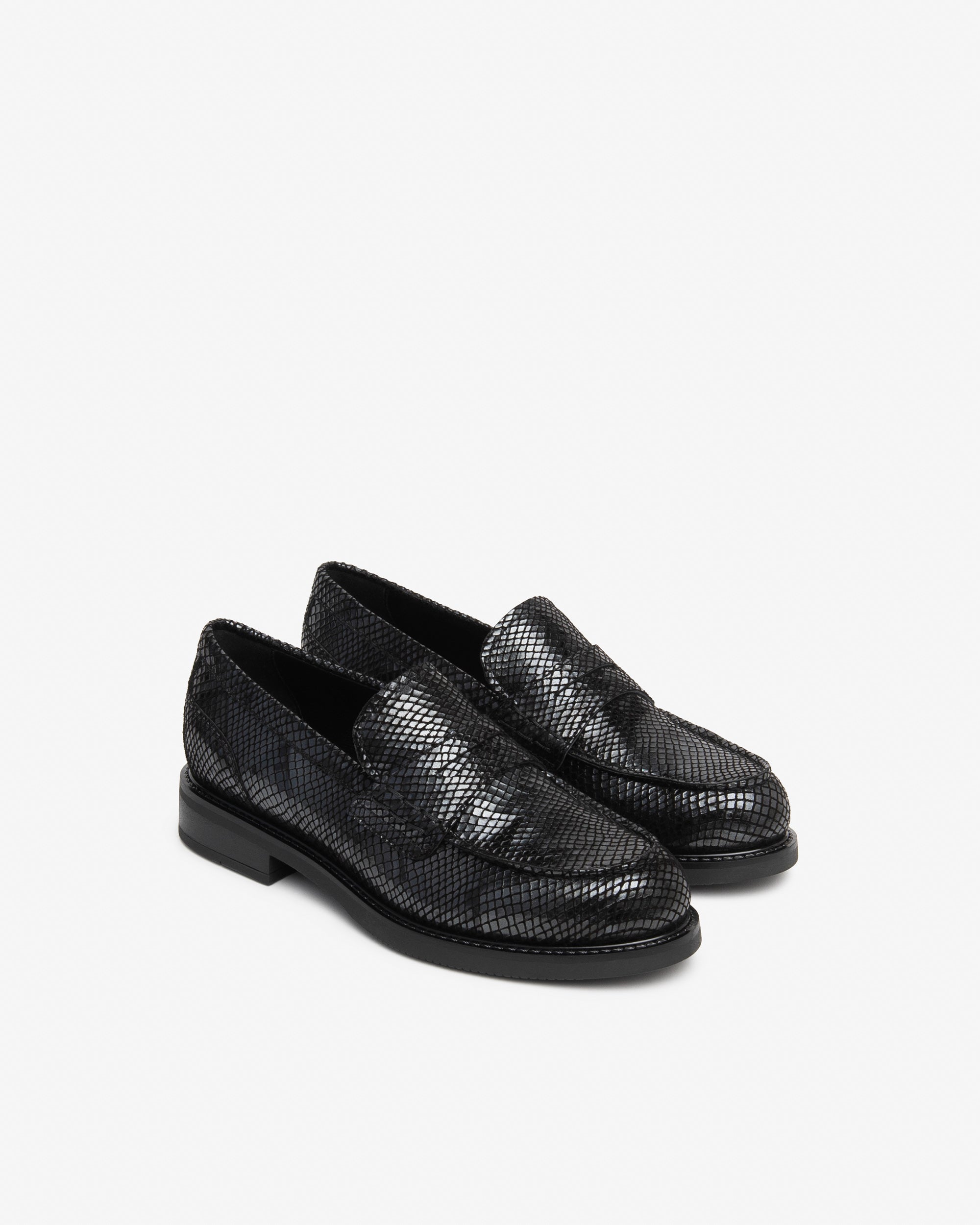 Nero Giardini Loafers Mocassins Femme Cuir Python 38