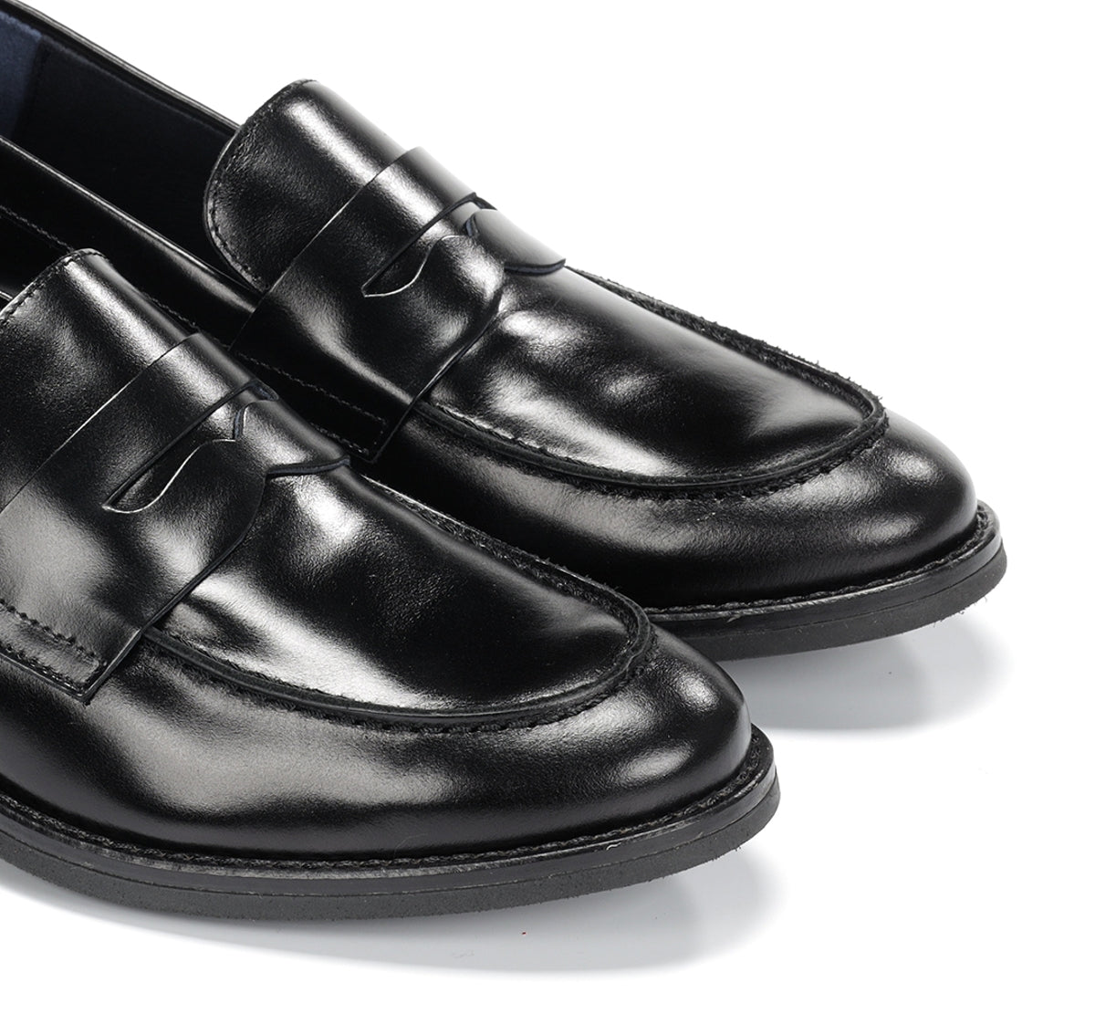 Dorking by Fluchos Harvard D8710 mocassin noir femme cuir
