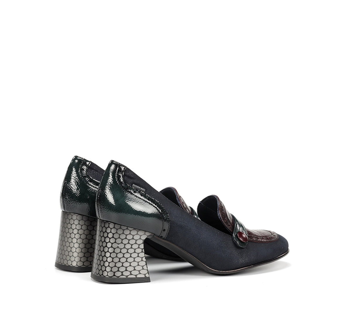 Dorking by Fluchos Dacy D9614 mocassin bleu talon