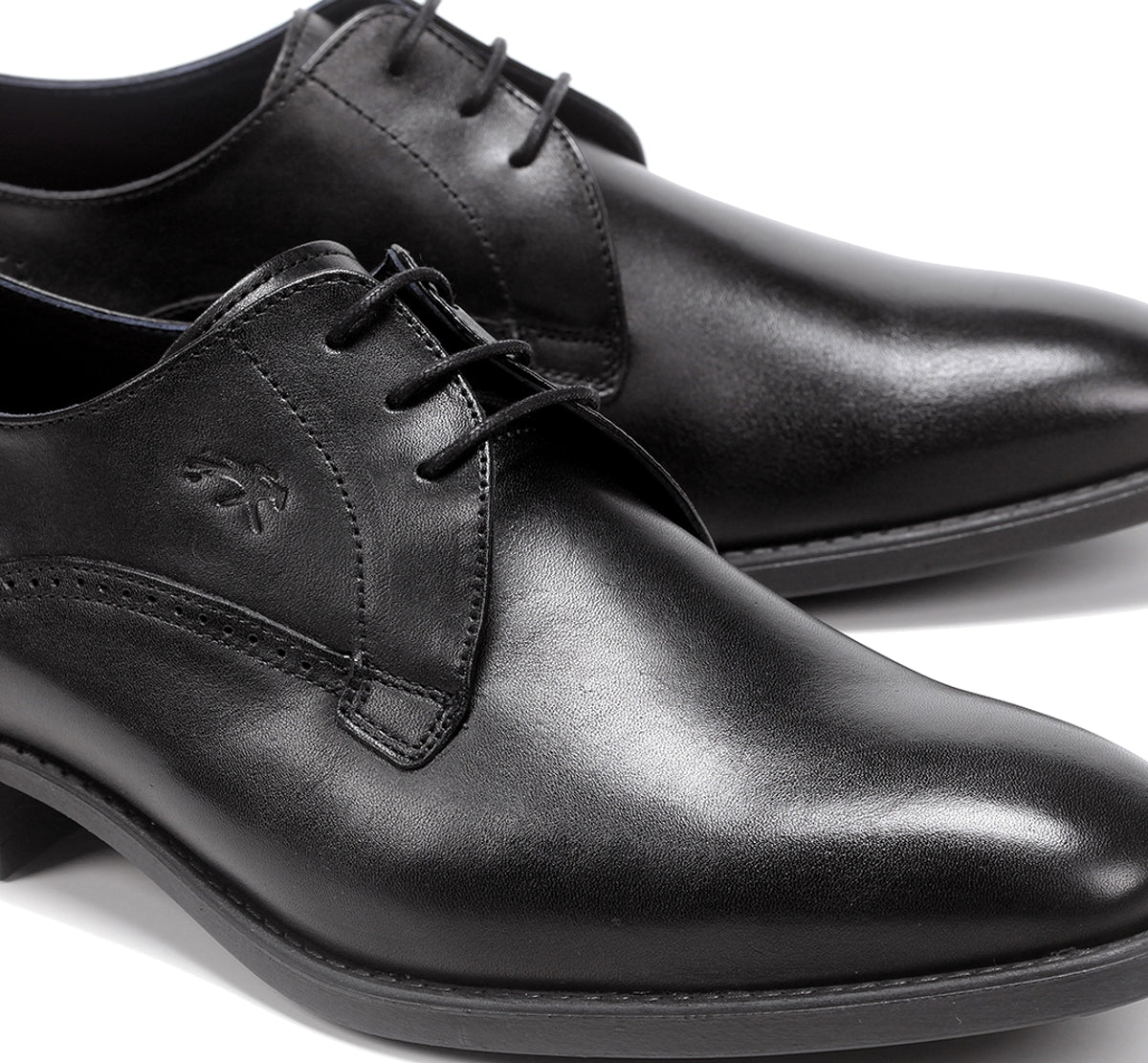 Fluchos Zapatos Luke F1056 derbies noir homme cuir