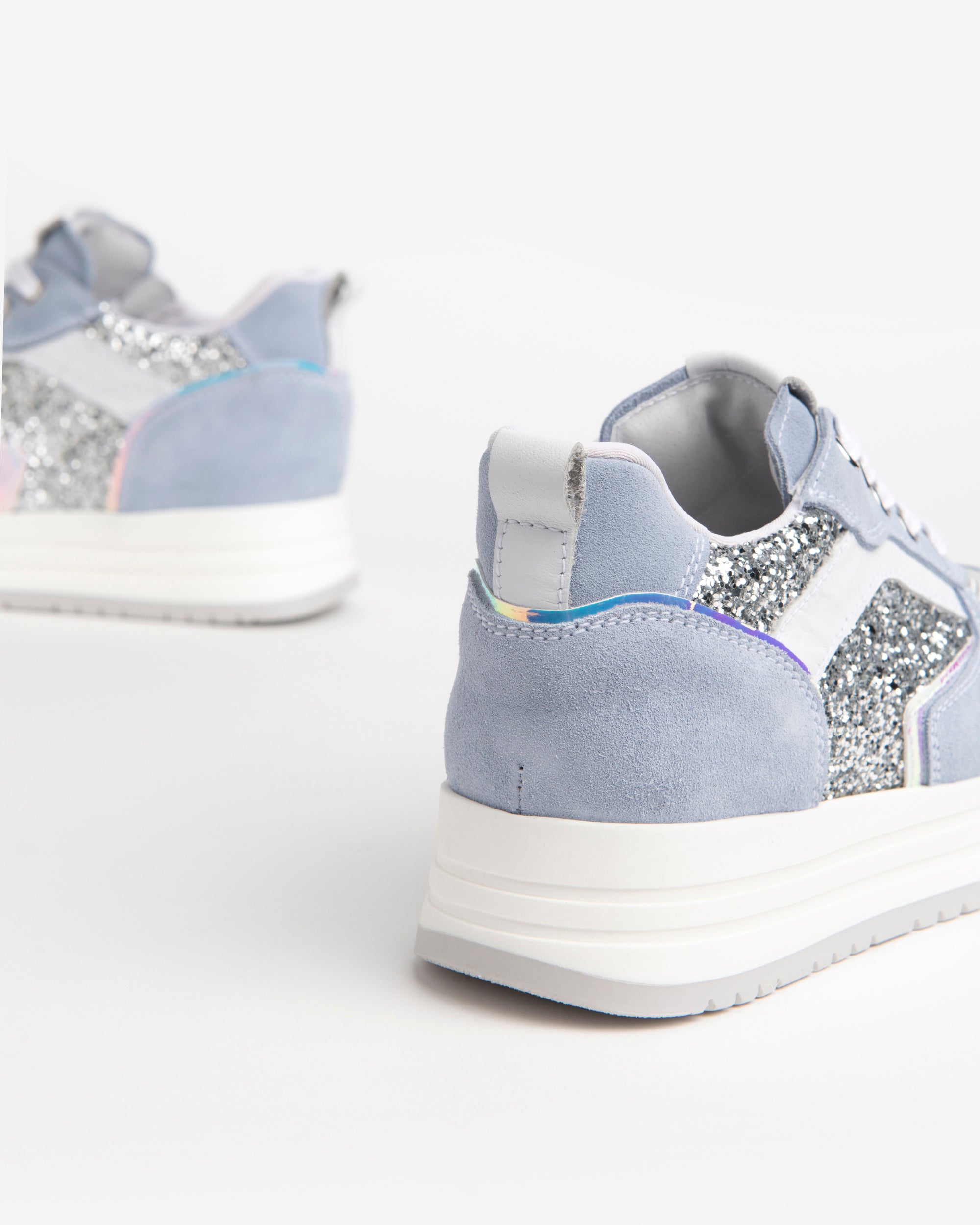 Nero Giardini Sneakers baskets fille 35 toile paillettes