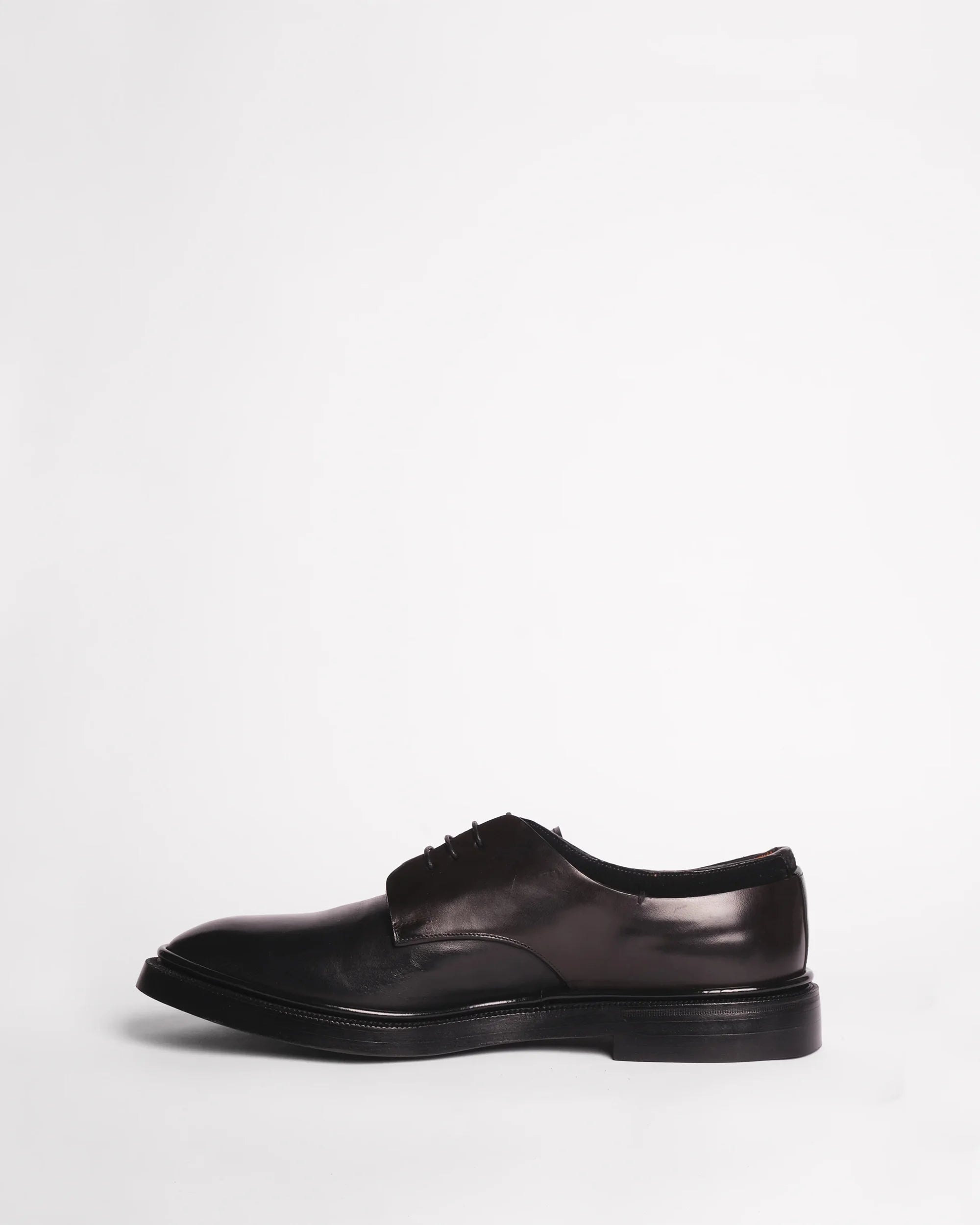 Premiata 011 boots derby cuir noir premium