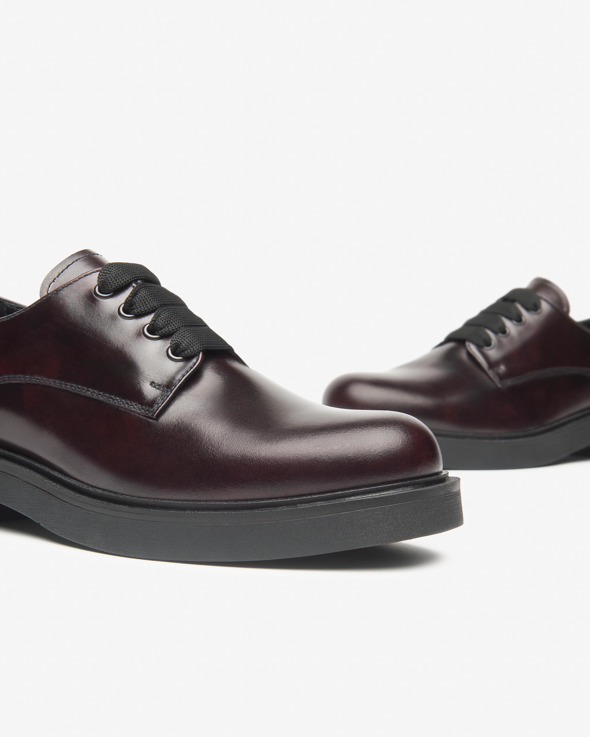Nero Giardini Tie-up derbies cuir femme lacets 35 mm