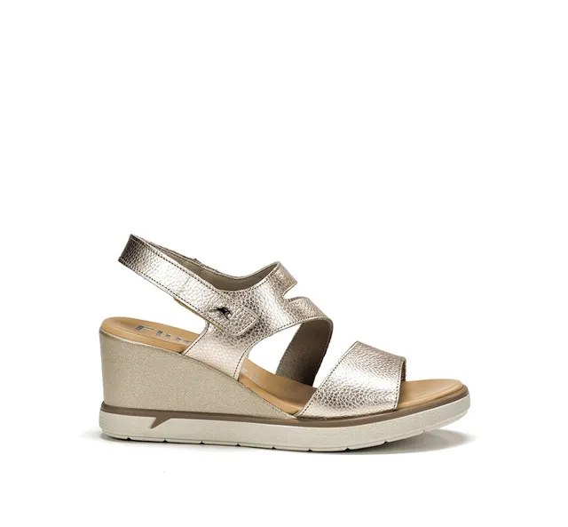Fluchos Smash F1973 sandales compensées doré femme