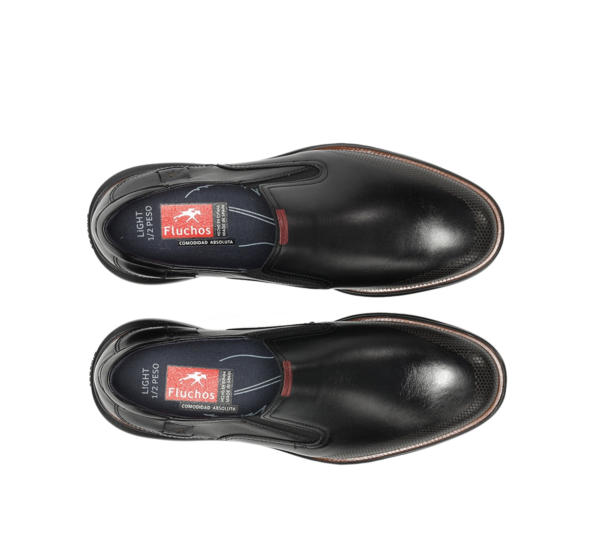 Fluchos Fenix F0205 slip on noir homme cuir