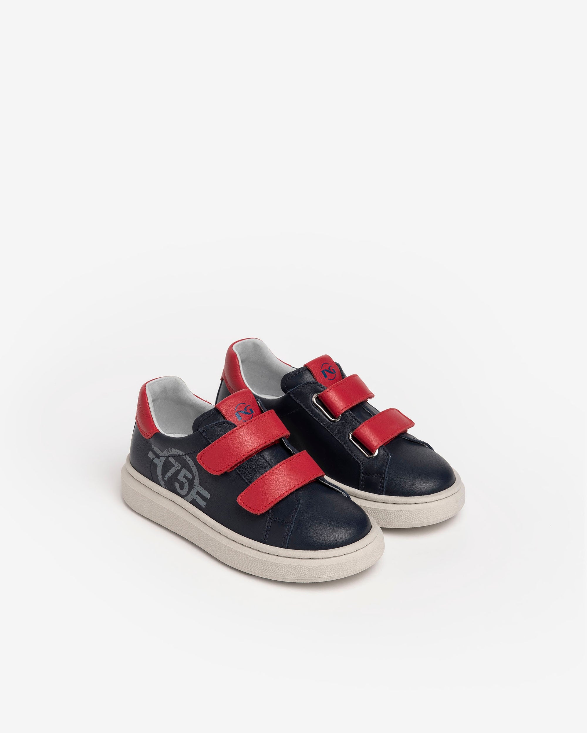 Nero Giardini Sneakers cuir garçon semelle légère