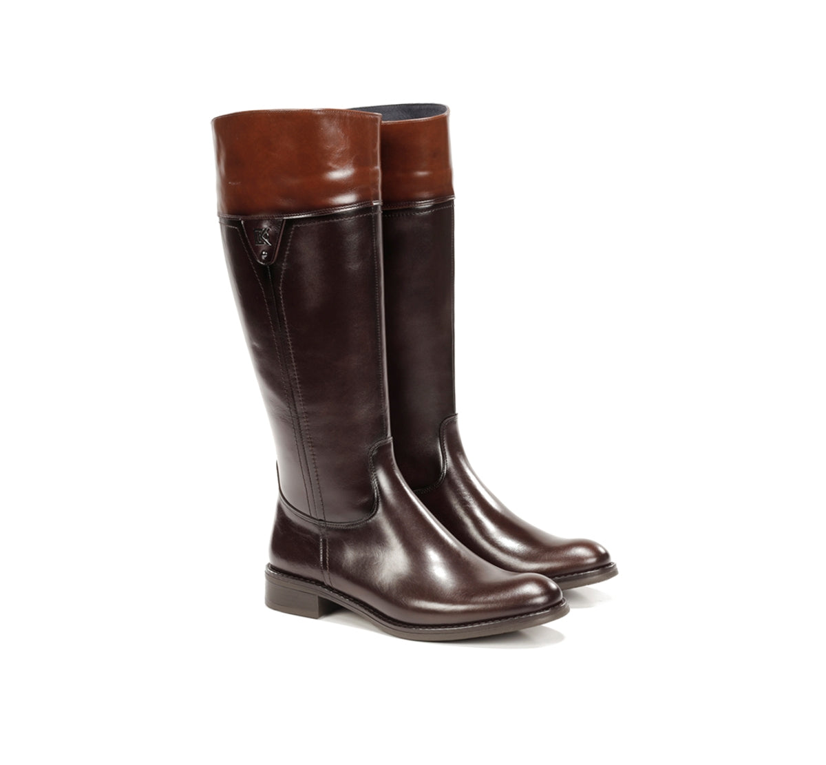 Dorking Tierra D9827 botte marron femme cuir