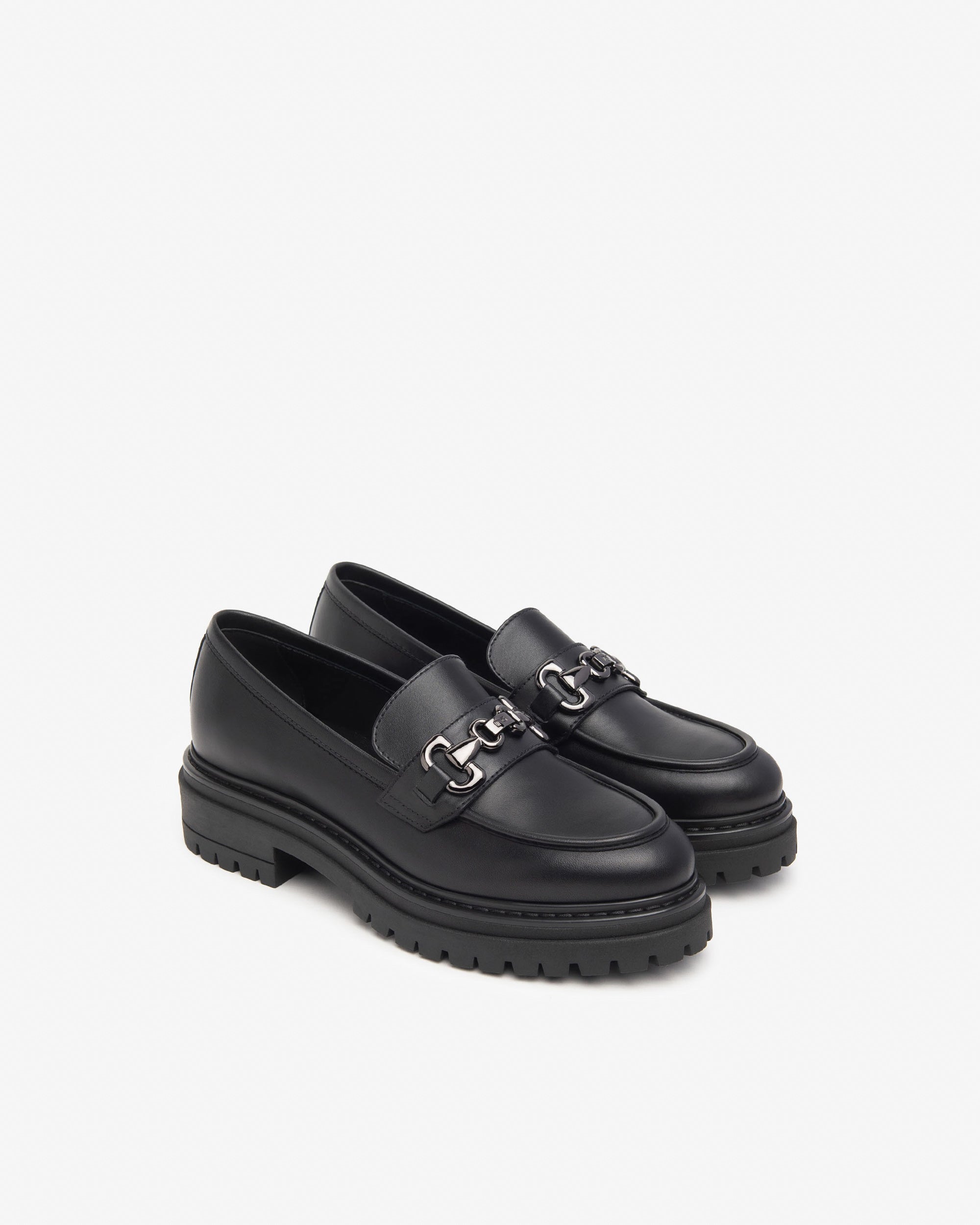 Nero Giardini Loafers mocassins cuir femme