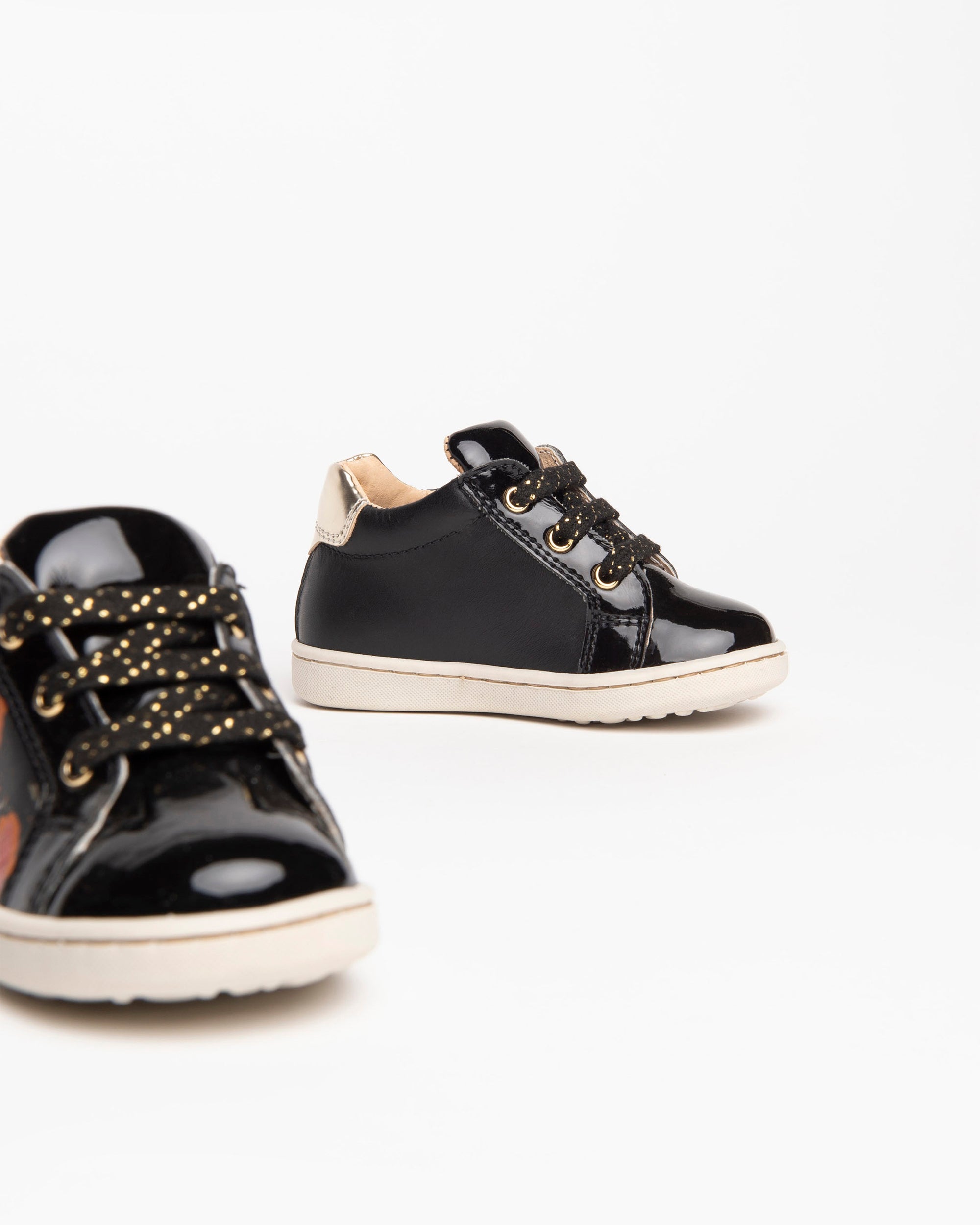 Nero Giardini Sneakers baskets cuir bébé fille zip