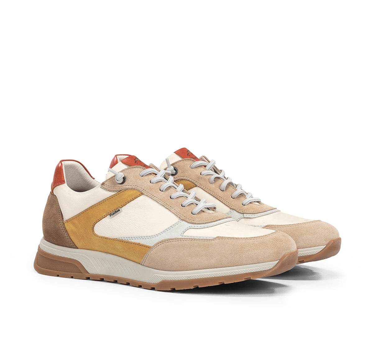 Fluchos Louis F2192 baskets homme blanc cuir