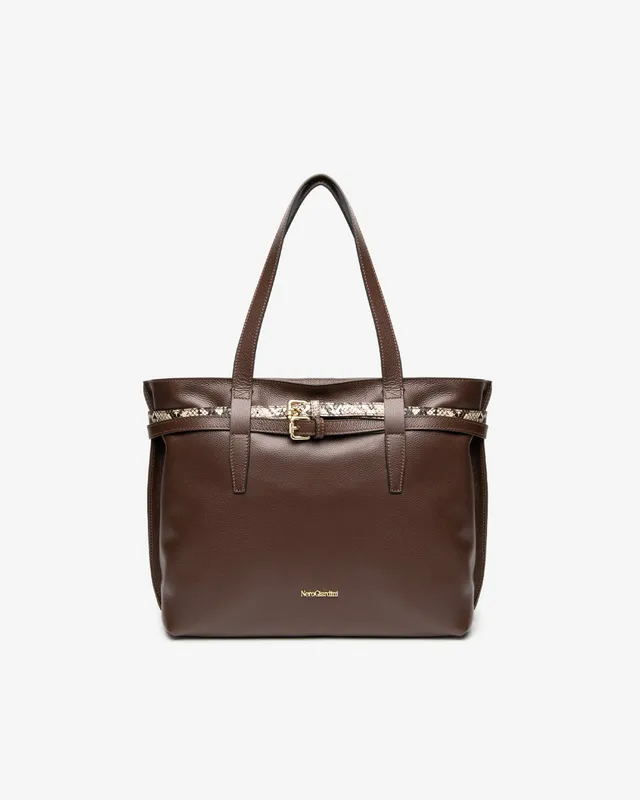 Nero Giardini Bags sac épaule cuir femme python