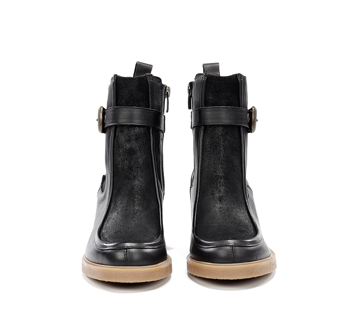 Dorking Aroma D9755 bottines femme noir cuir talon