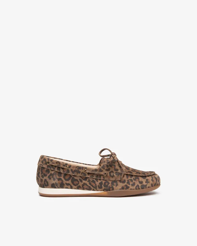Nero Giardini Loafers mocassins daim léopard femme